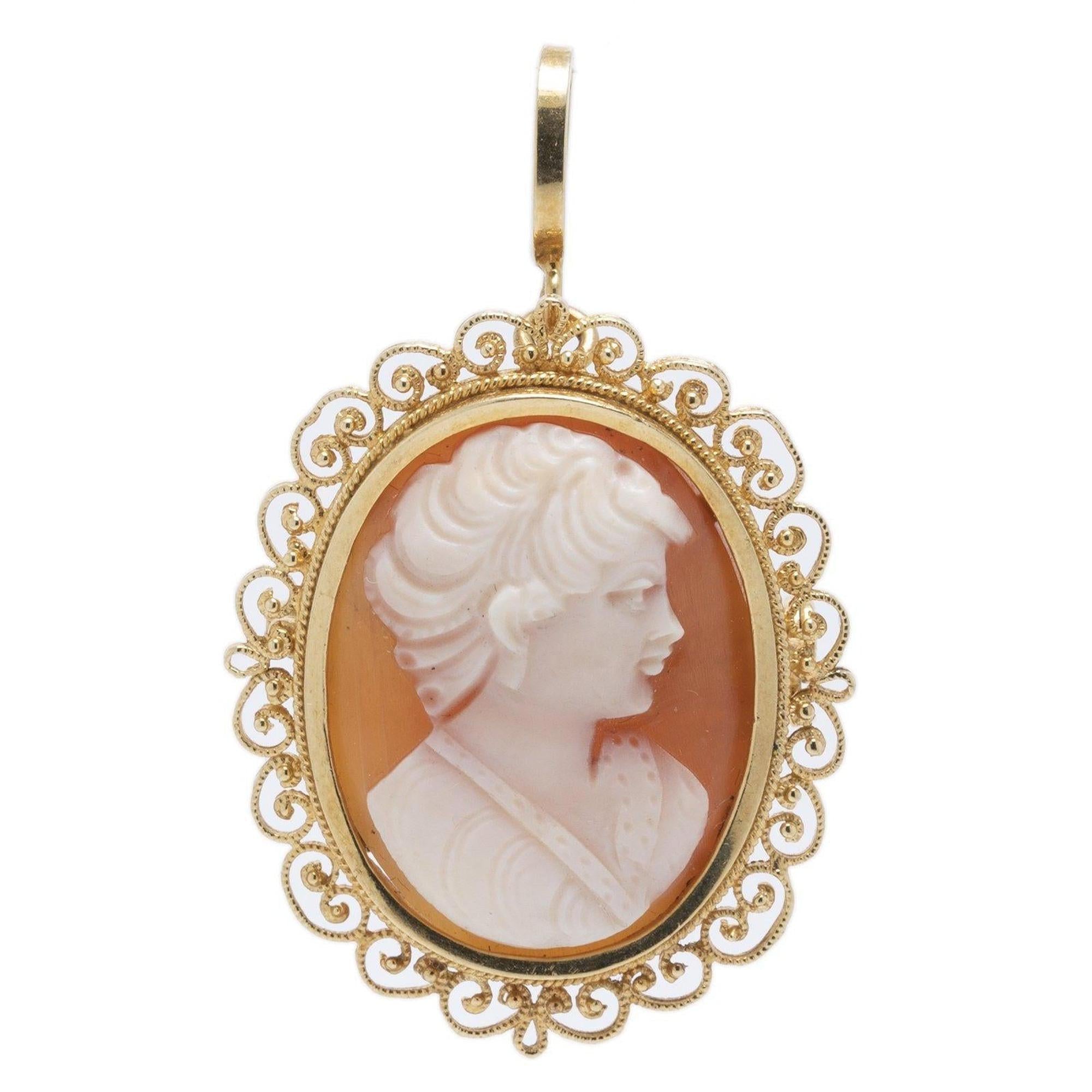 Antique Cameo Brooch/Pendant