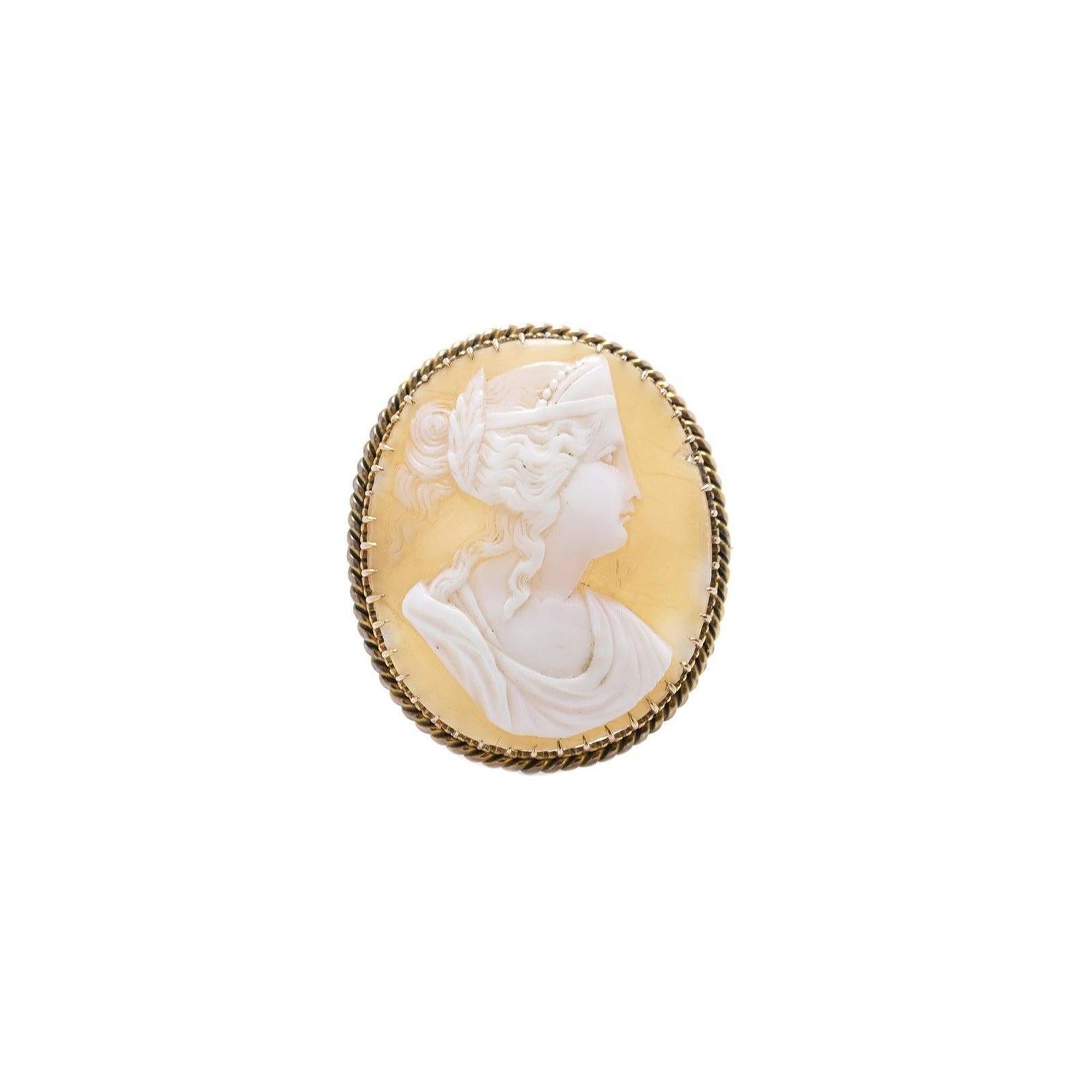 Antique Cameo Brooch