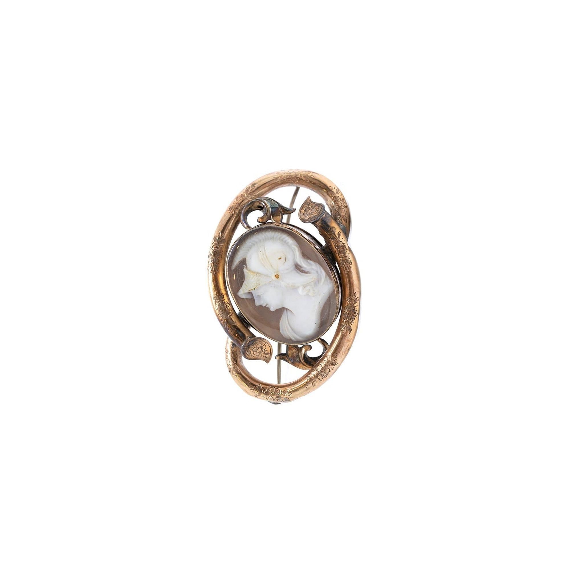Antique Cameo Brooch
