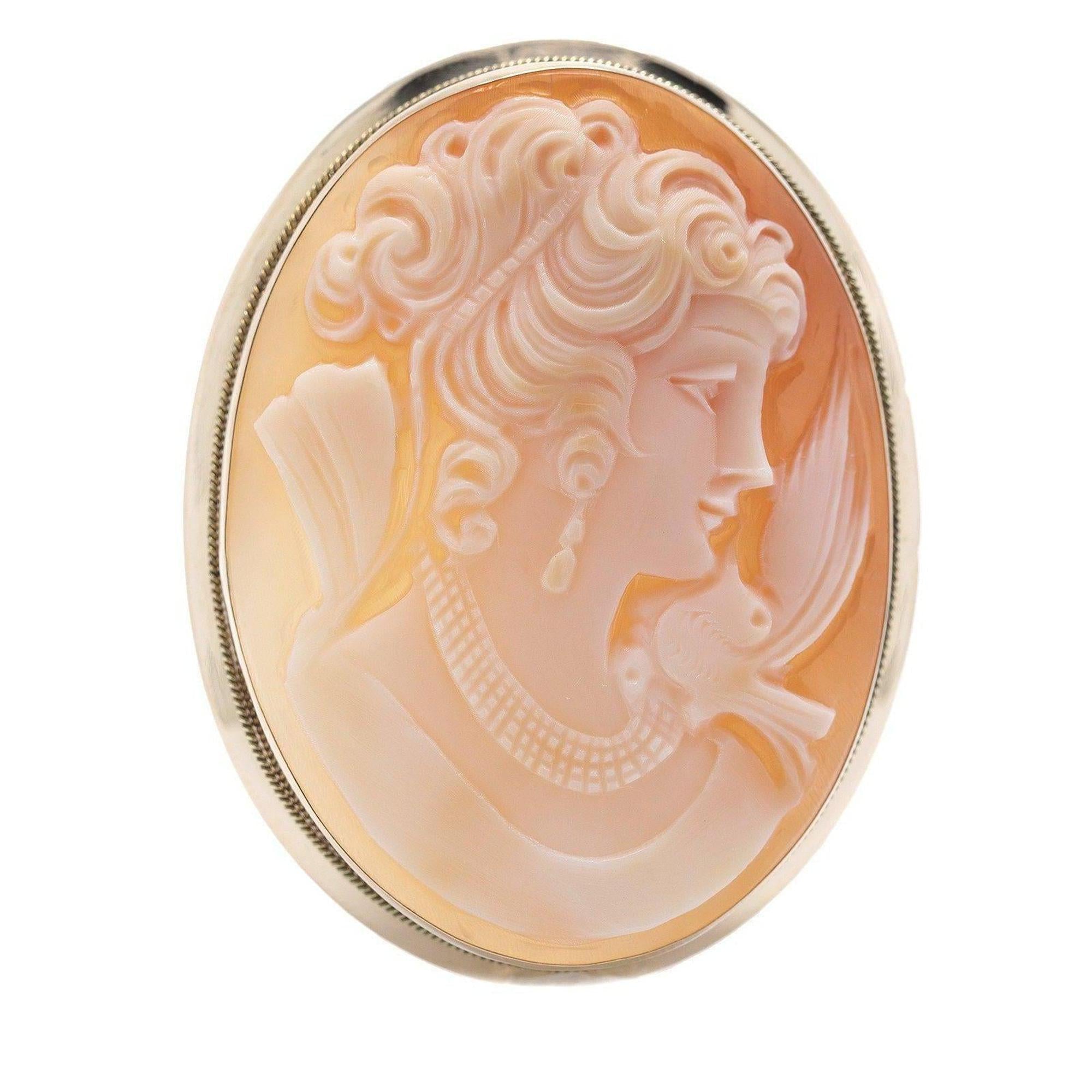 Antique Cameo Brooch
