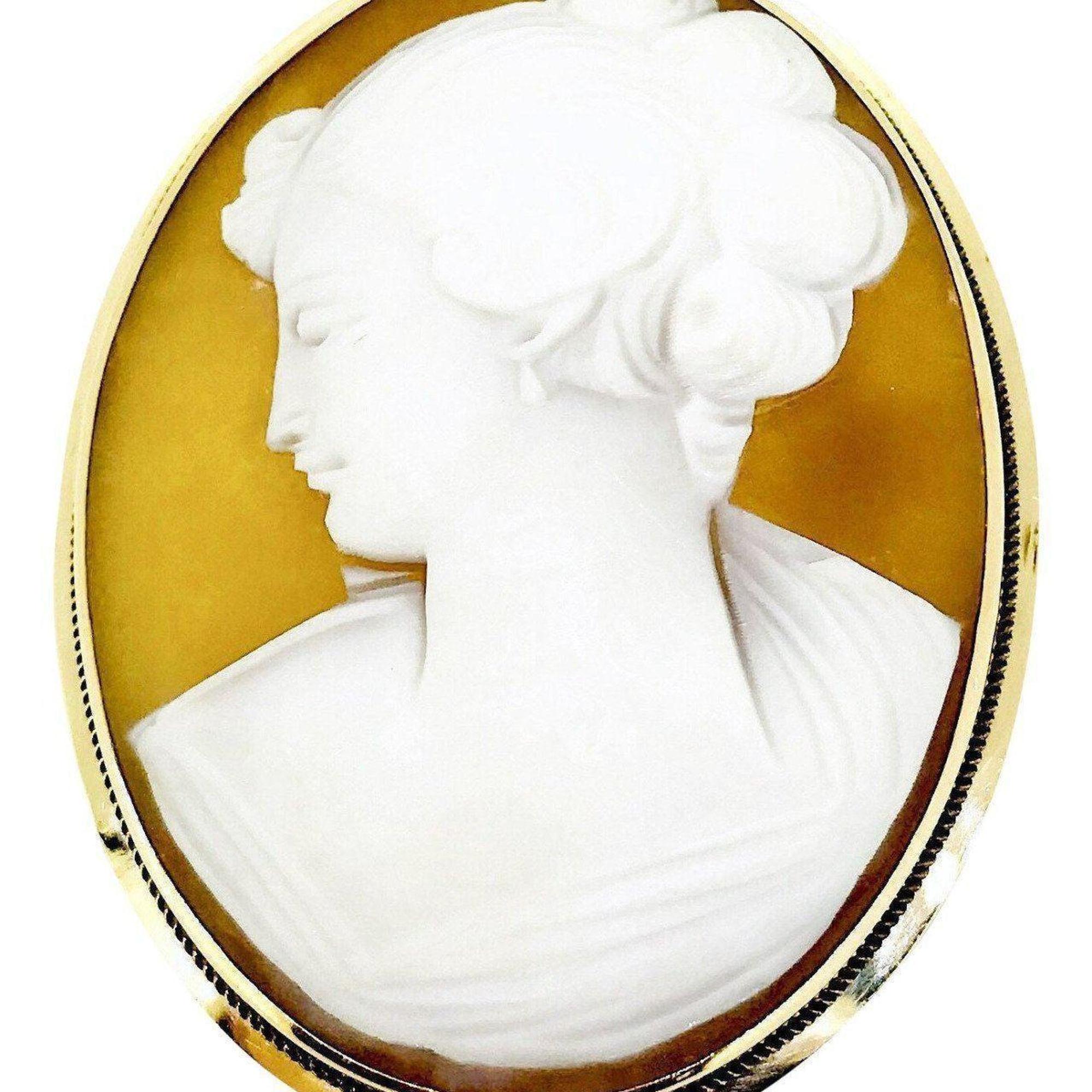 Antique Cameo Brooch
