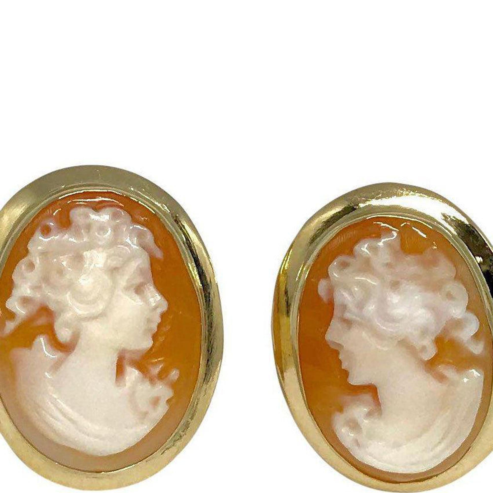 Antique Cameo Earrings