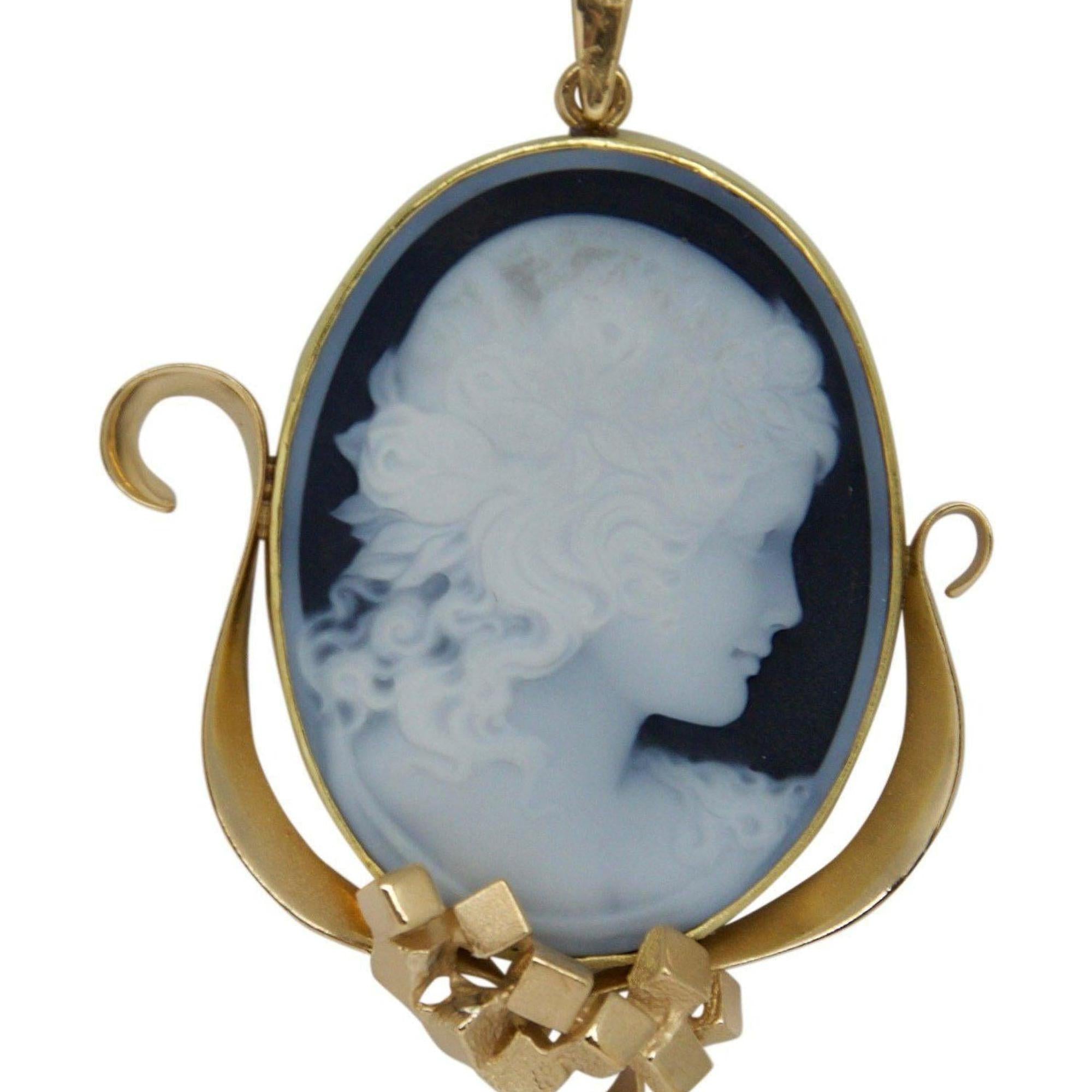 Antique Cameo Pendant