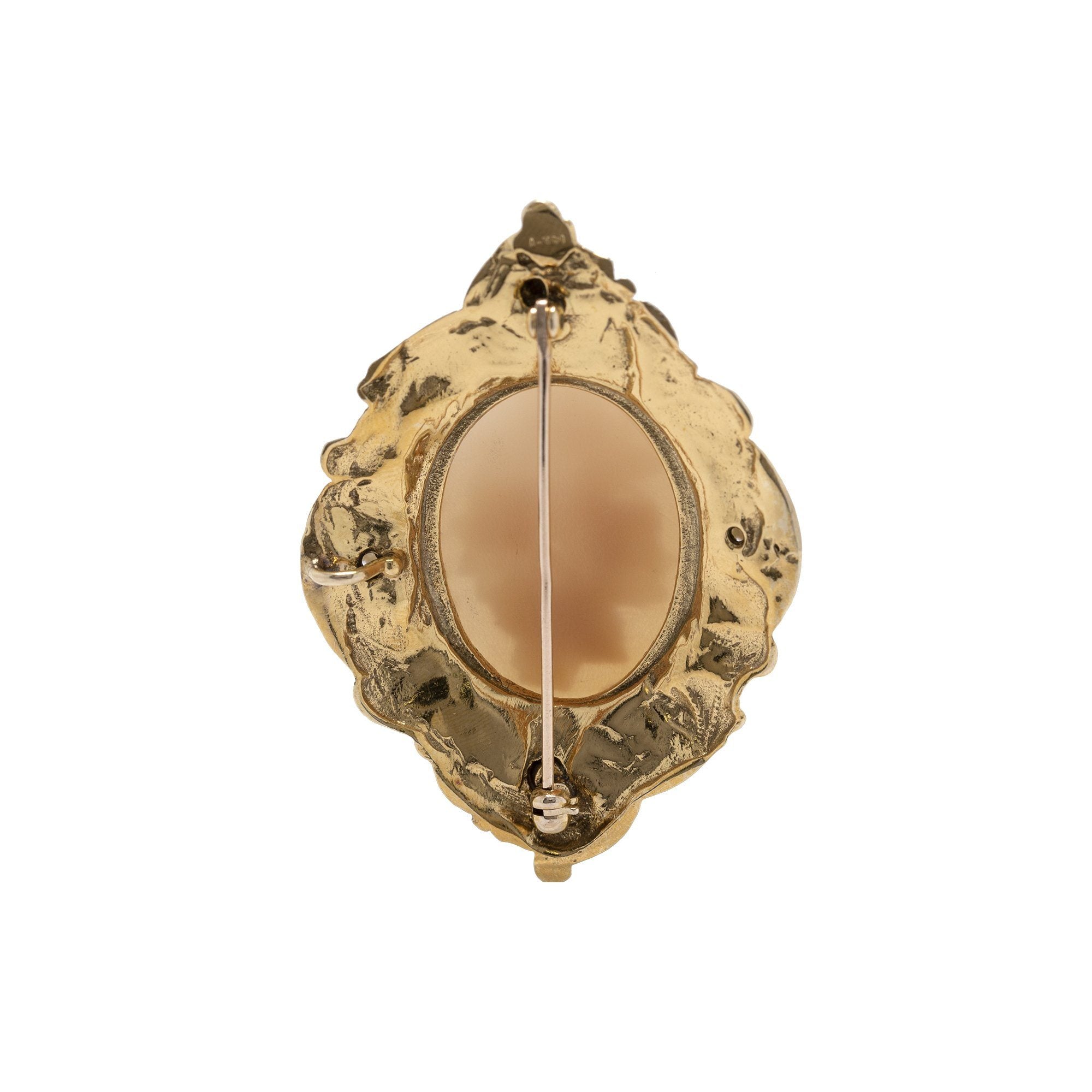 Antique Cameo and Pearl Brooch/Pendant
