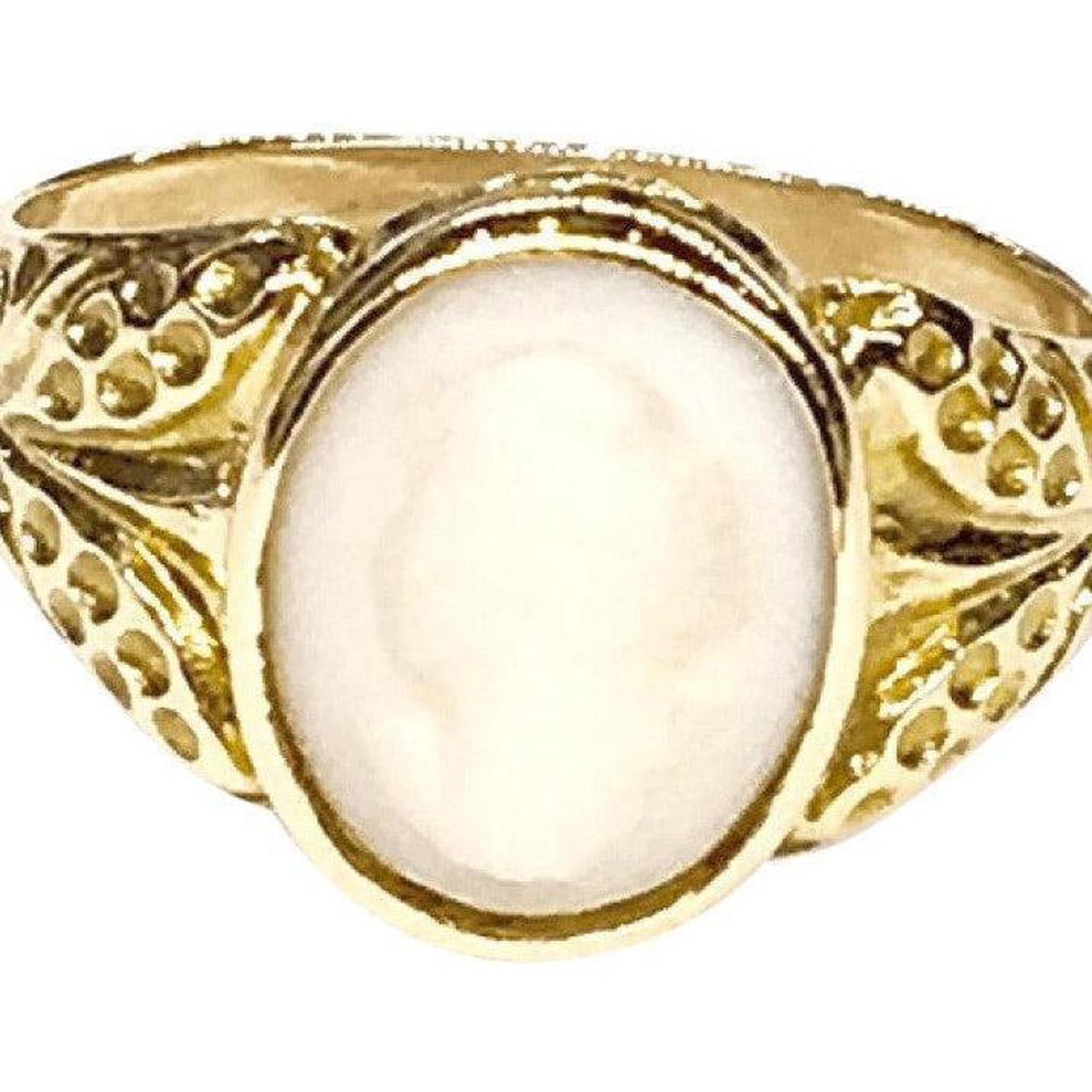 Antique Carved Cameo Ring