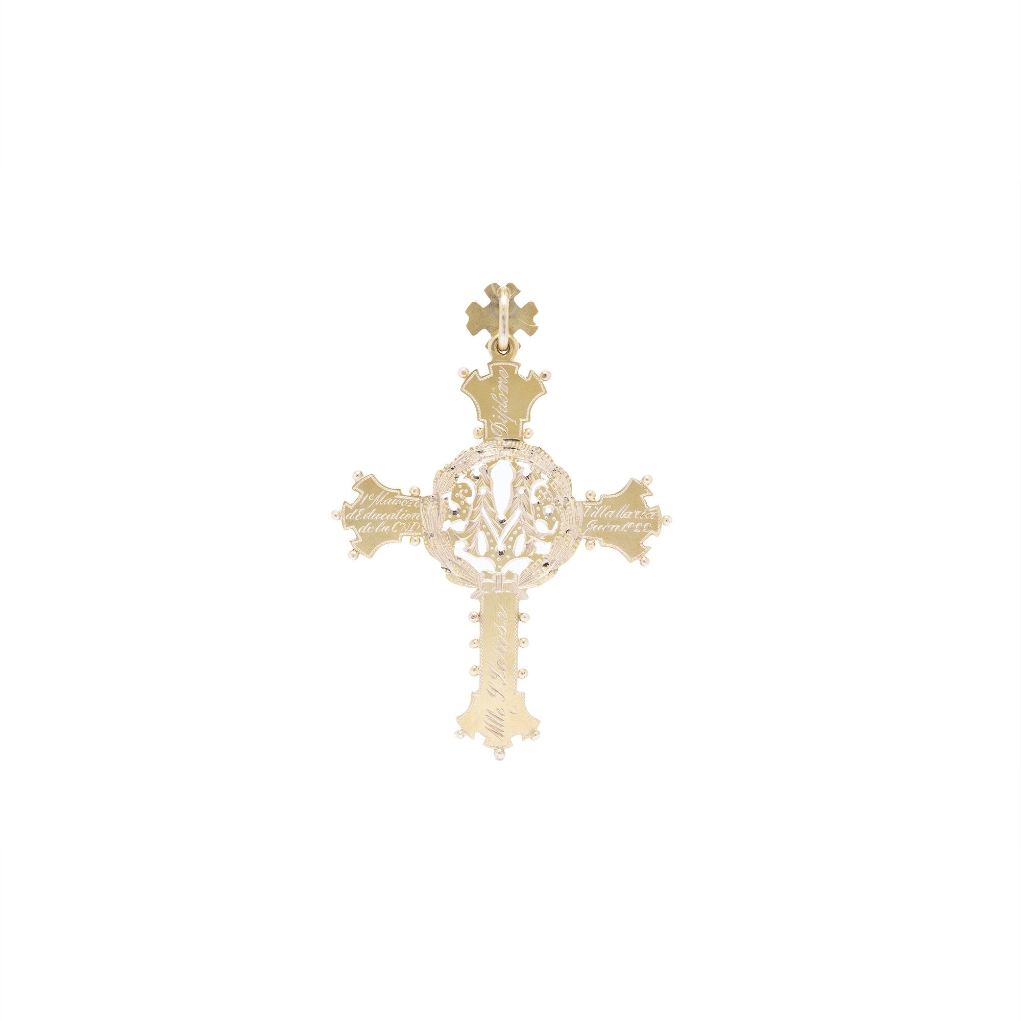Antique Cross Pendant