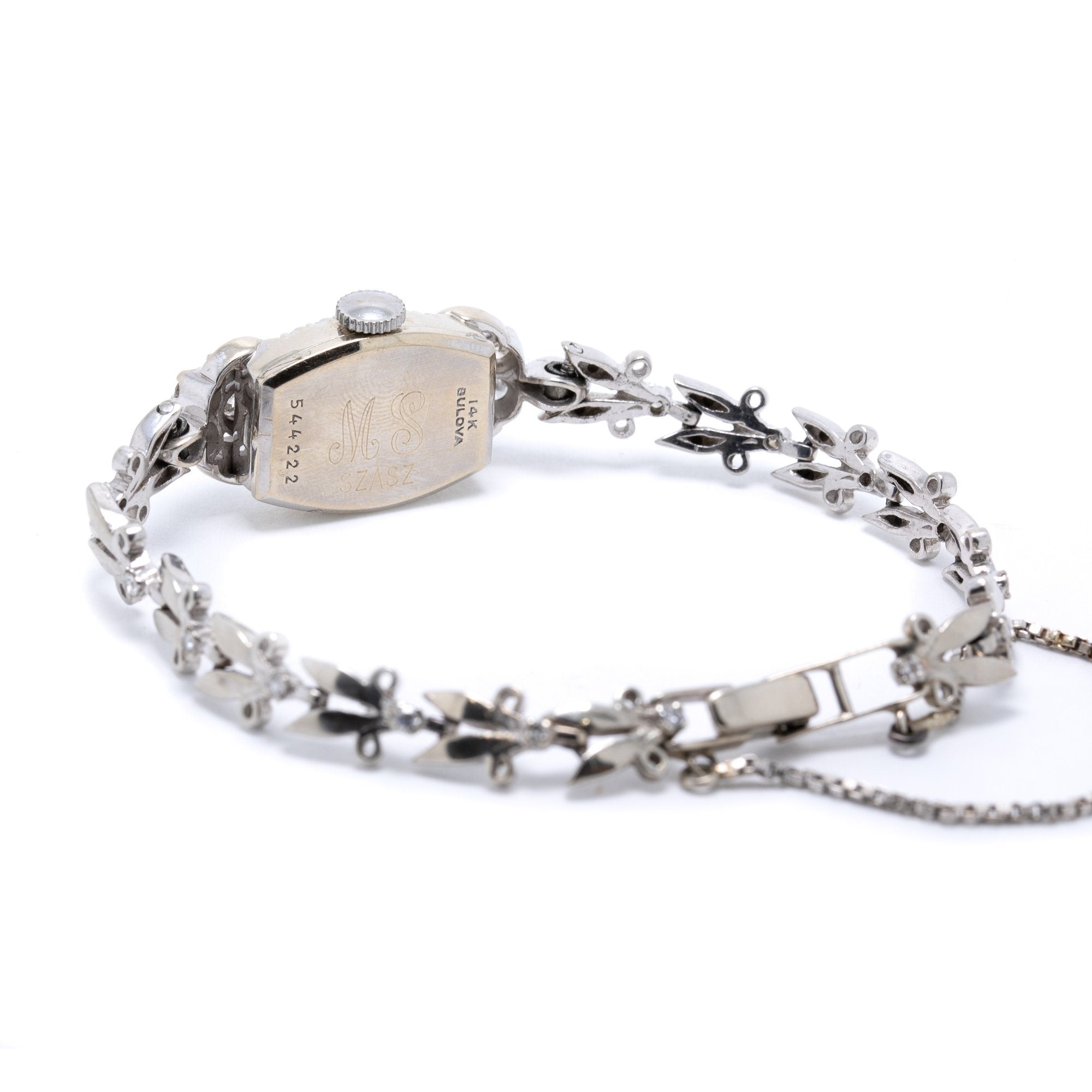 Antique Diamond Bulova Watch