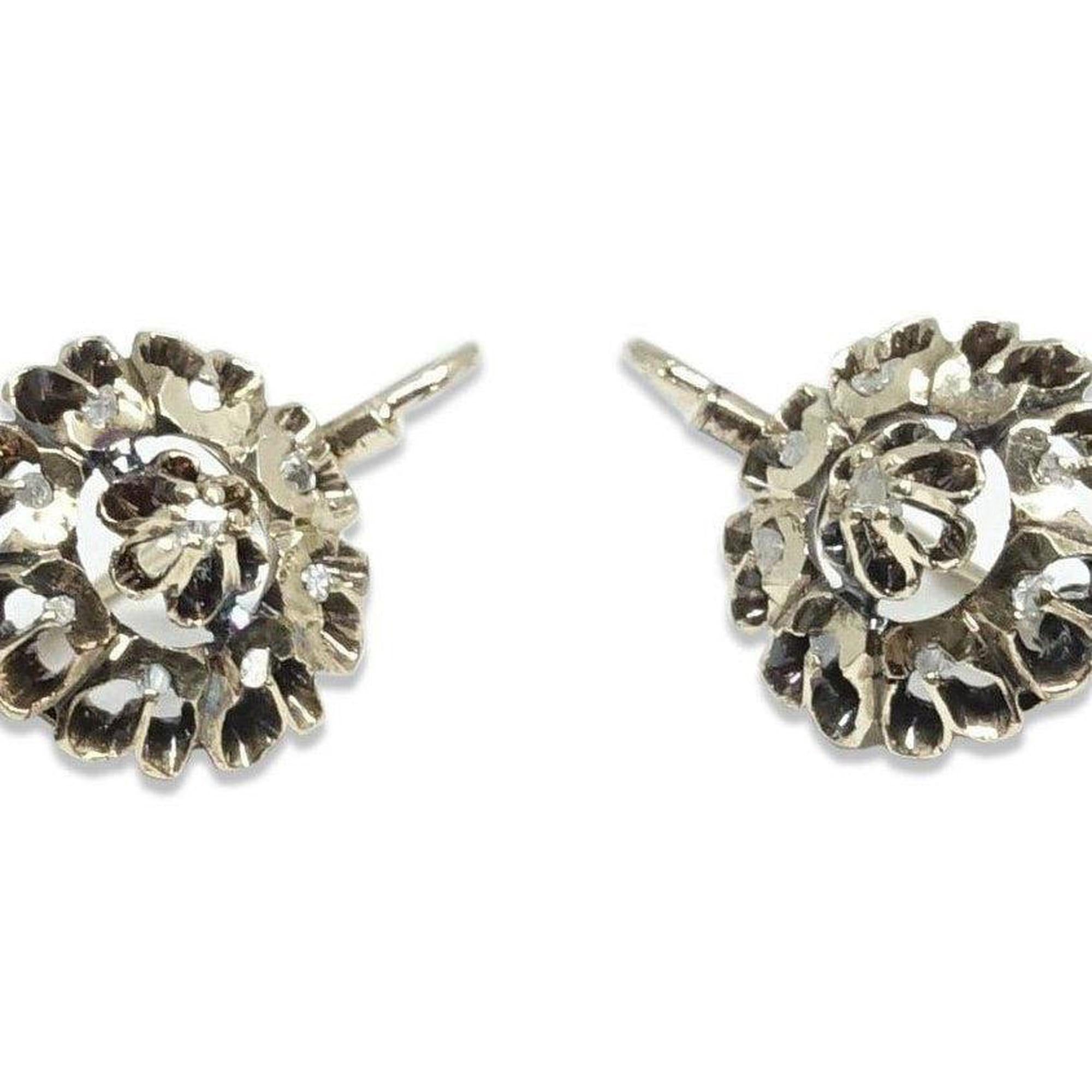 Antique Diamond Earrings