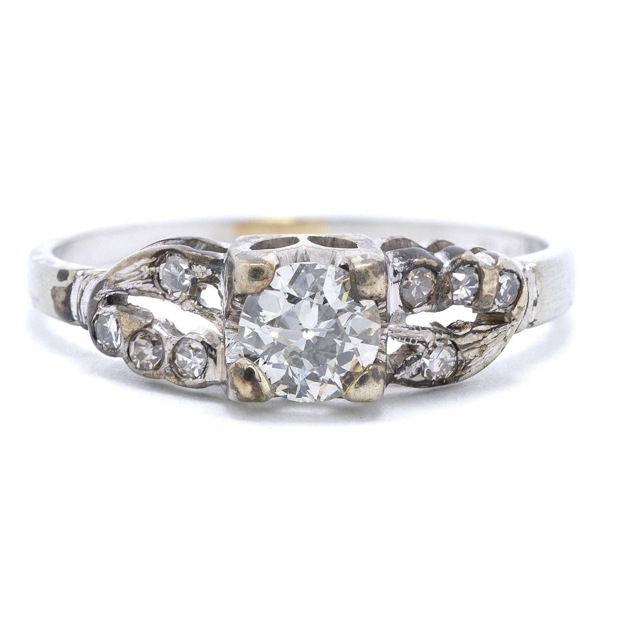 Antique Diamond Engagement Ring