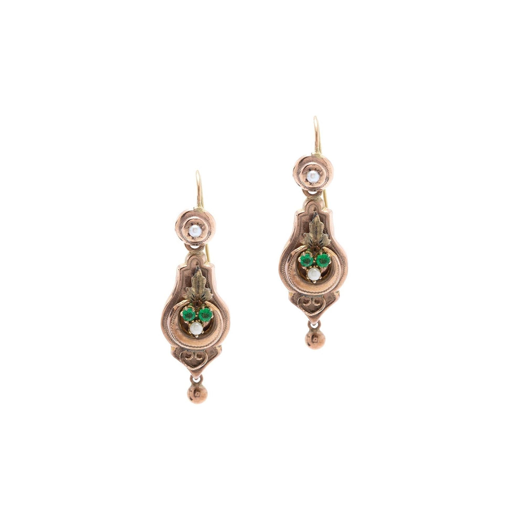 Antique Drop Earrings