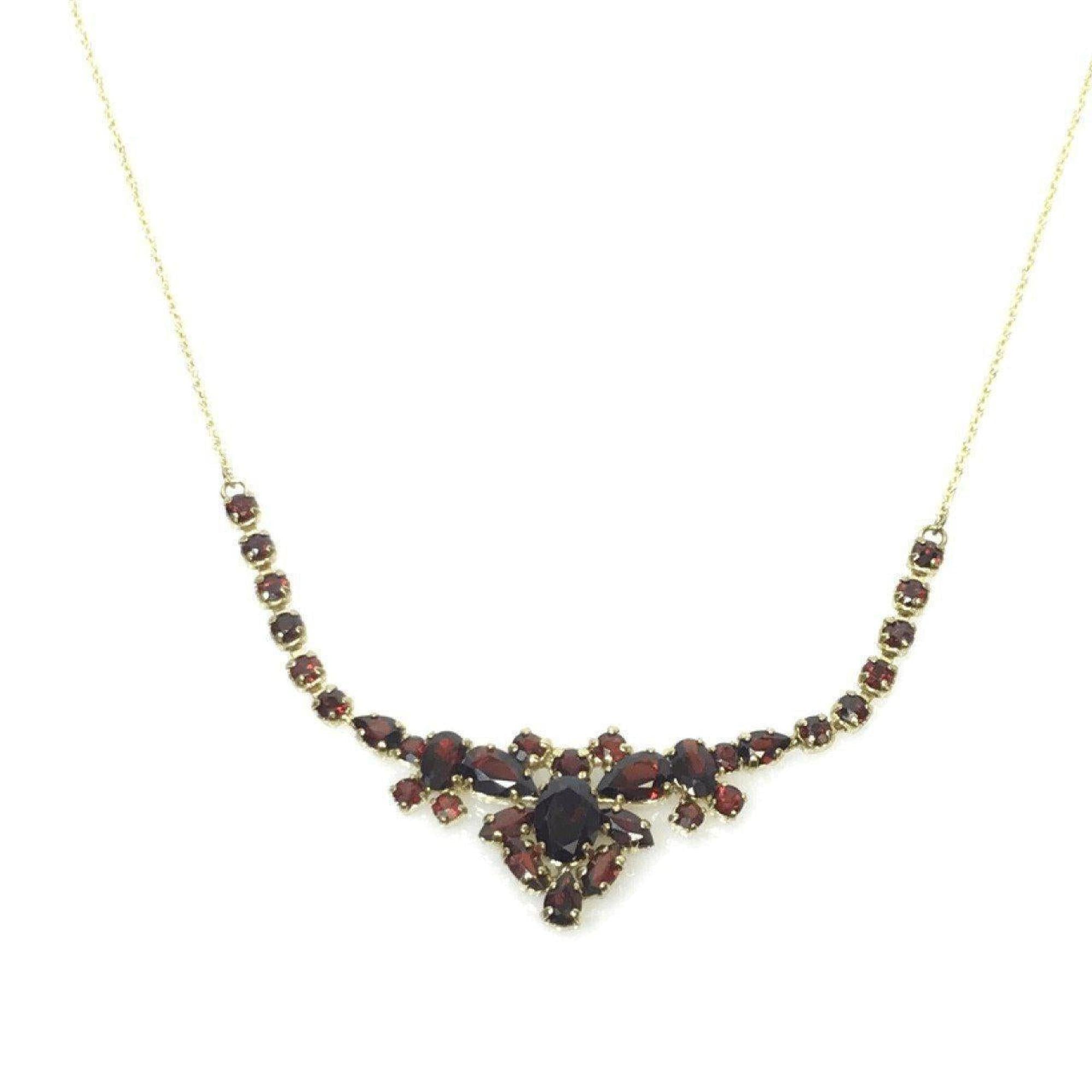 Antique Garnet Necklace