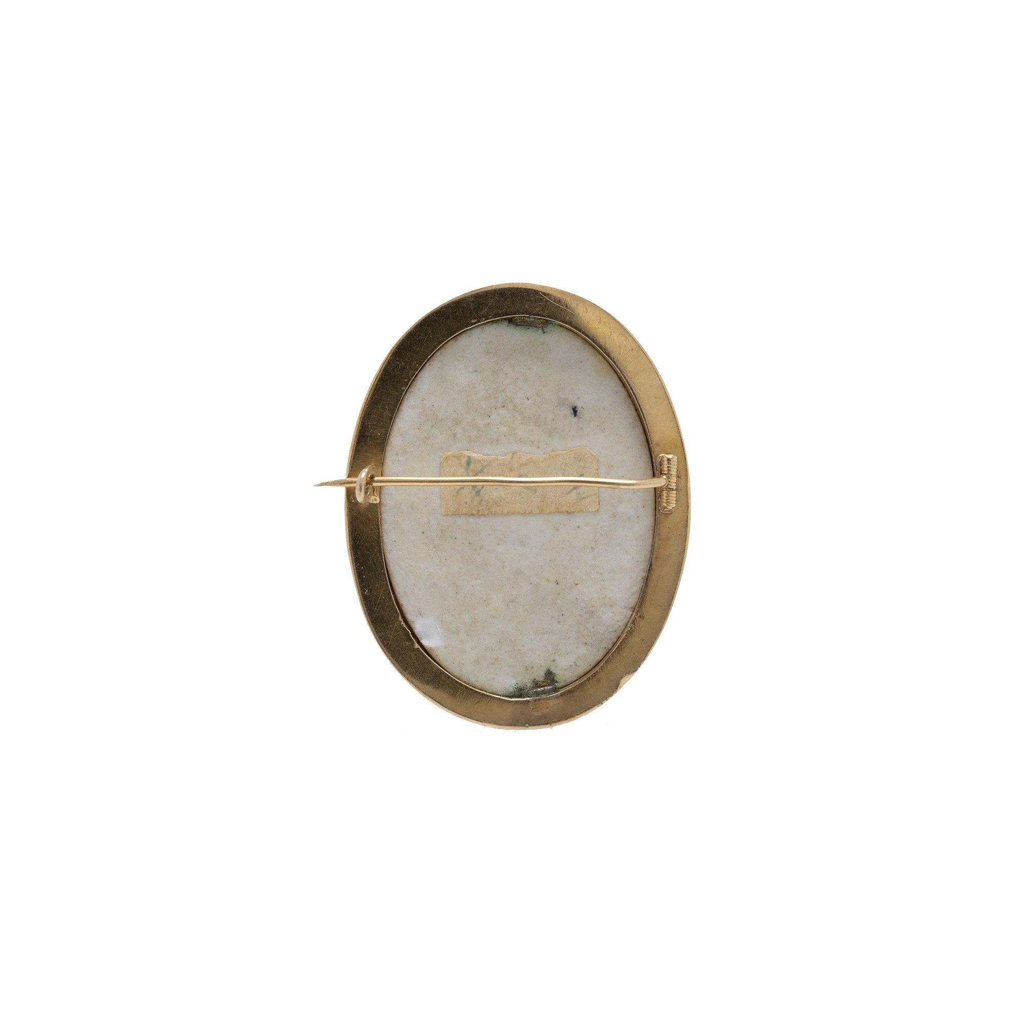 Antique Portrait Brooch