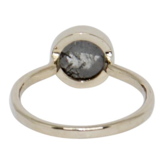 Antique Rose Cut Diamond Solitaire Ring