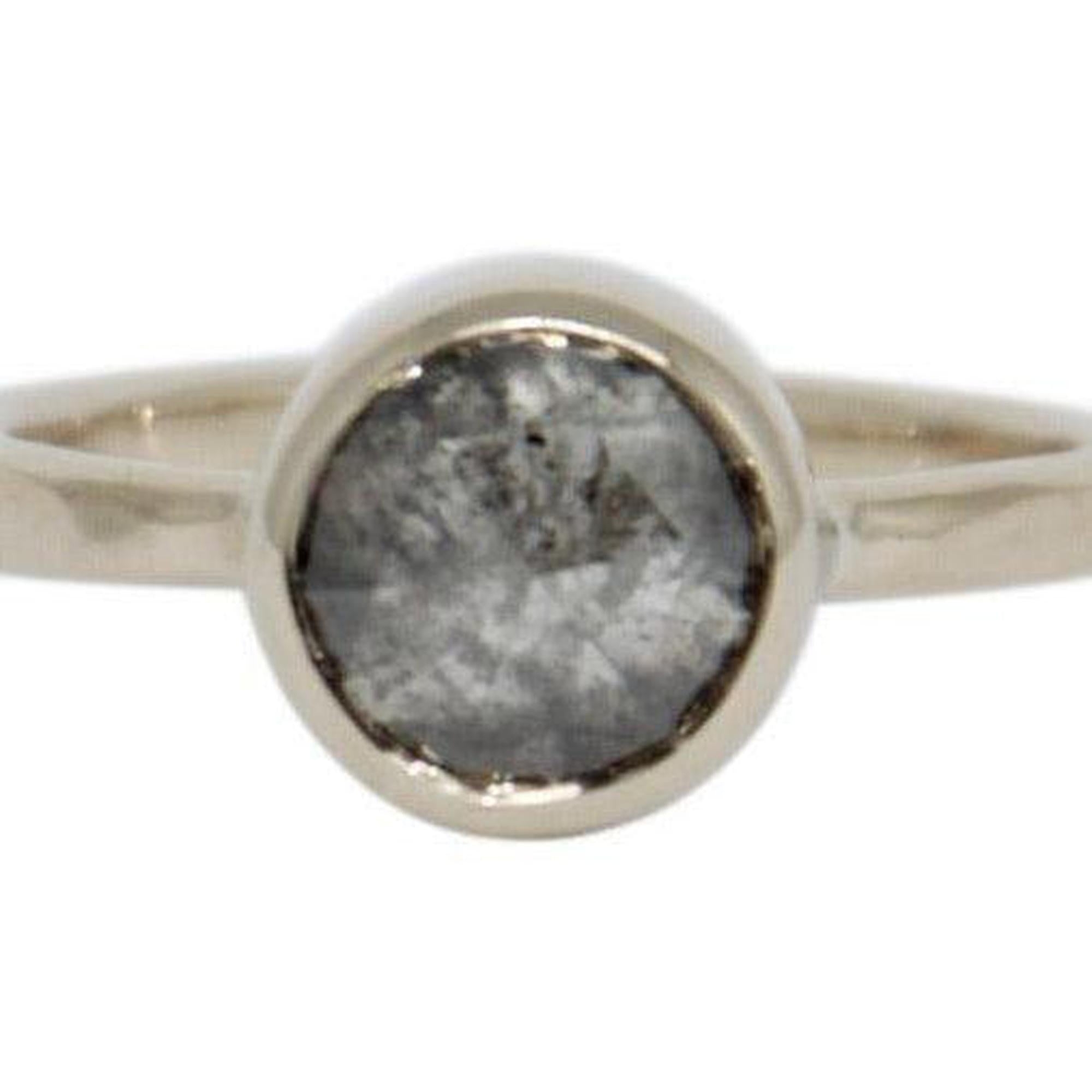 Antique Rose Cut Diamond Solitaire Ring