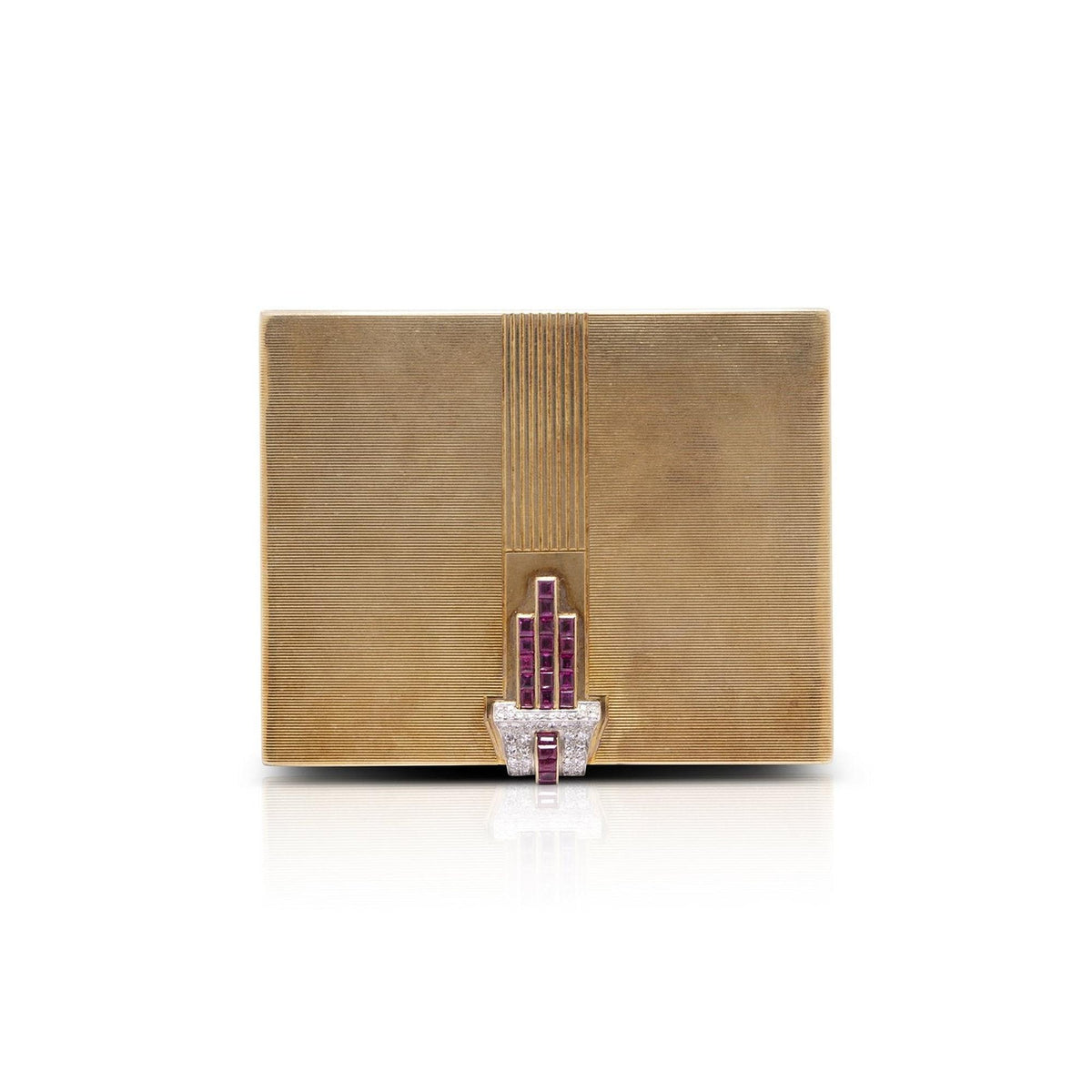 Antique Ruby & Diamond Cigarette Box – OLIVER'S