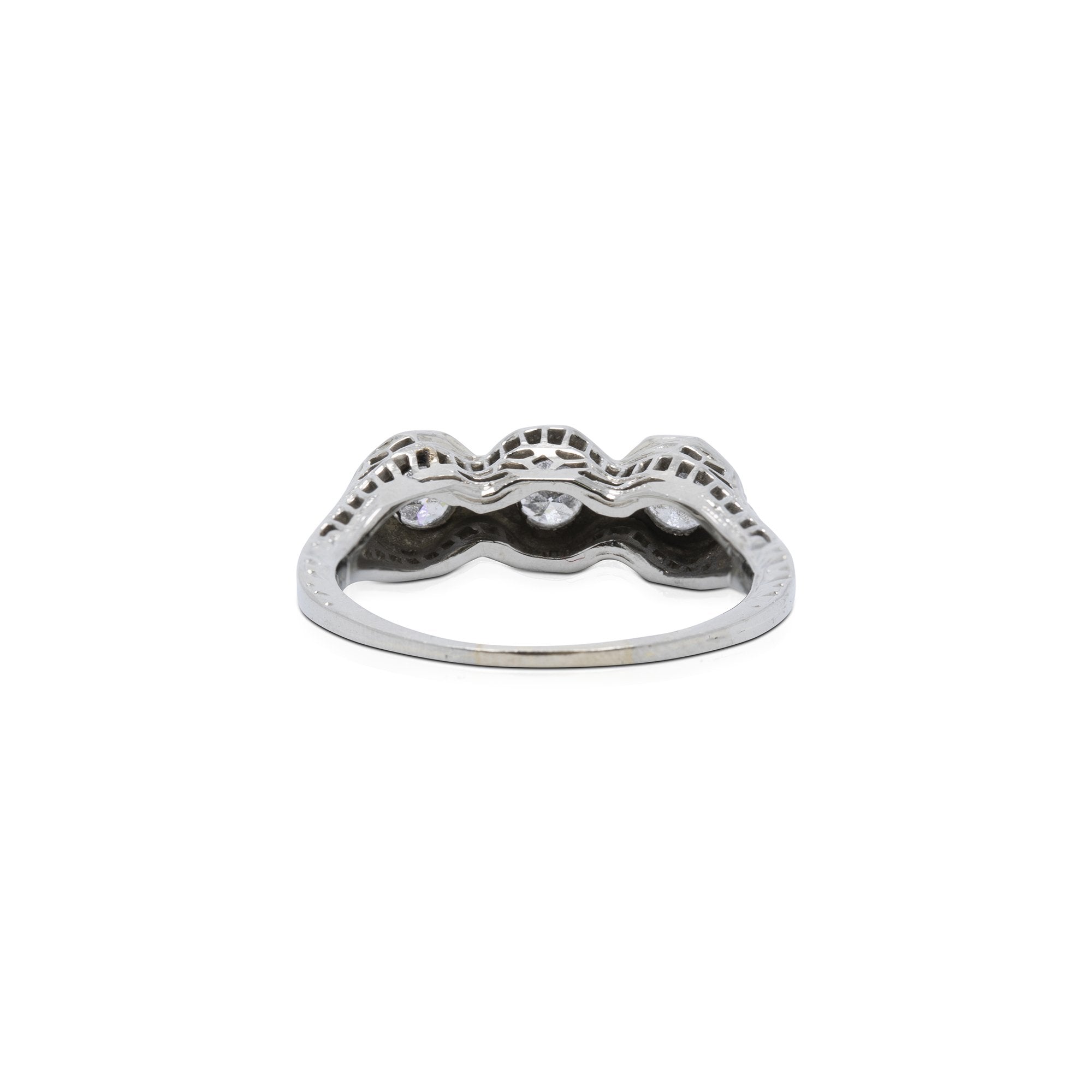 Antique Trio Diamond Ring