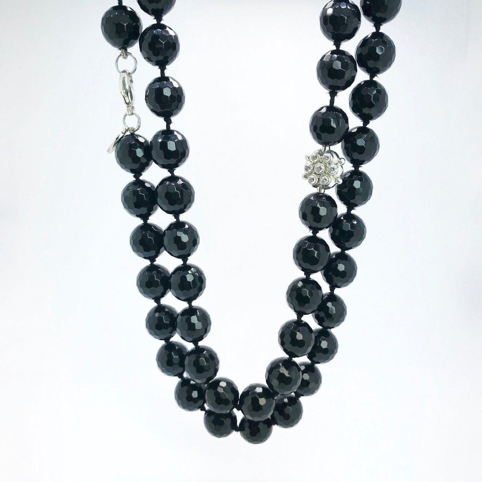 Anzie Black Onyx Bead Necklace