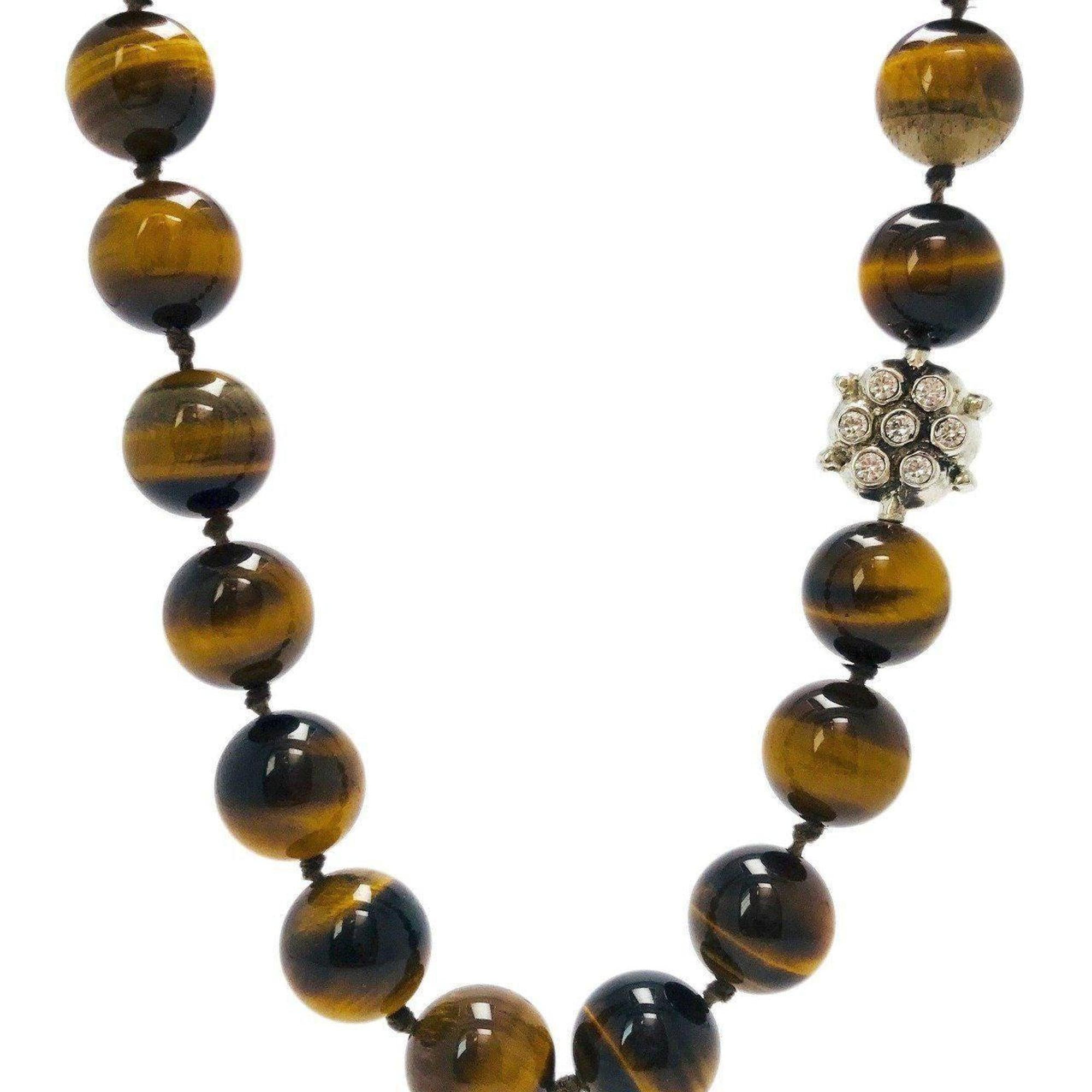 Anzie Tiger's Eye Bead Necklace