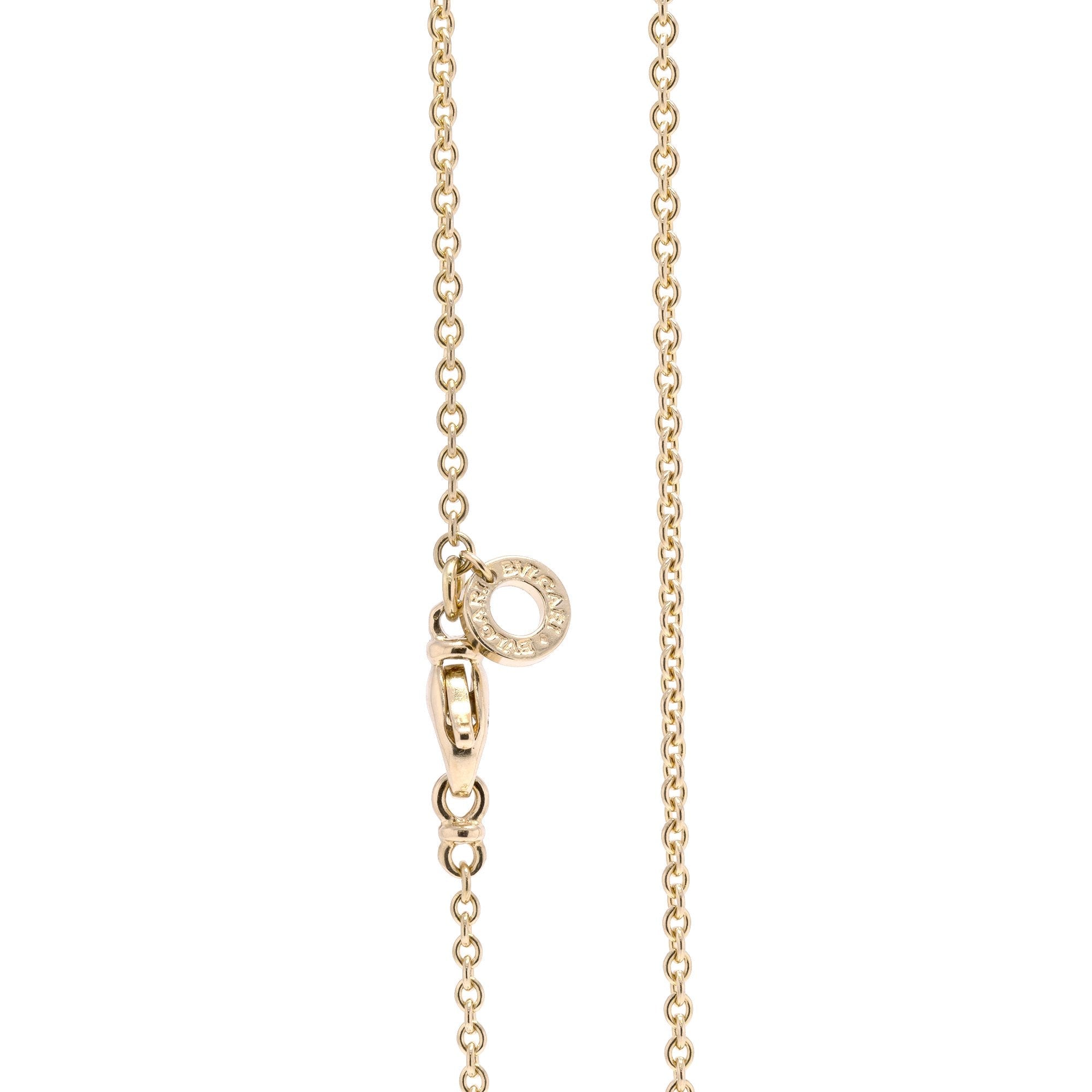 BVLGARI 18k Gold B.Zero1 Pendant Necklace