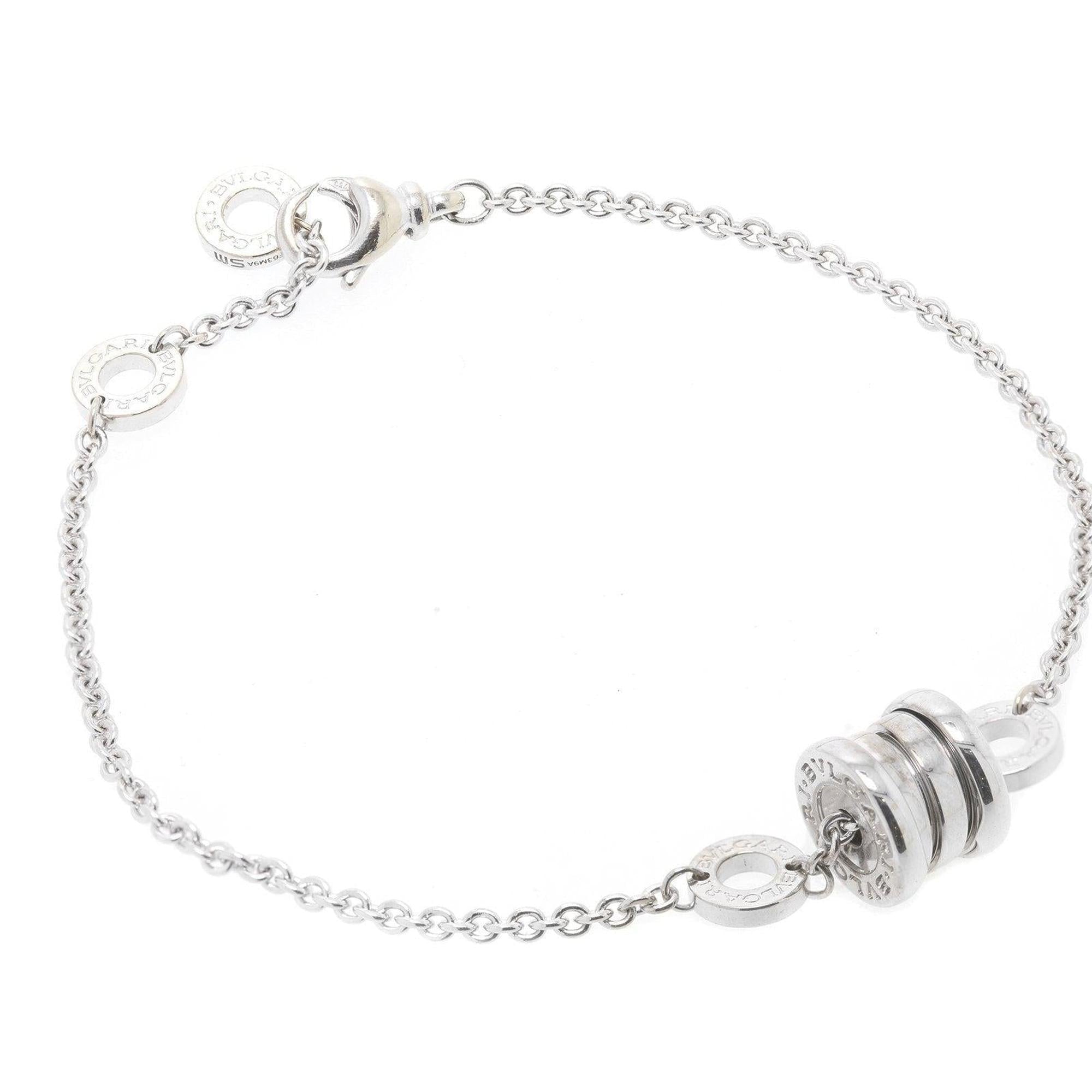 BVLGARI 18k White Gold B.Zero1 Bracelet w/Box