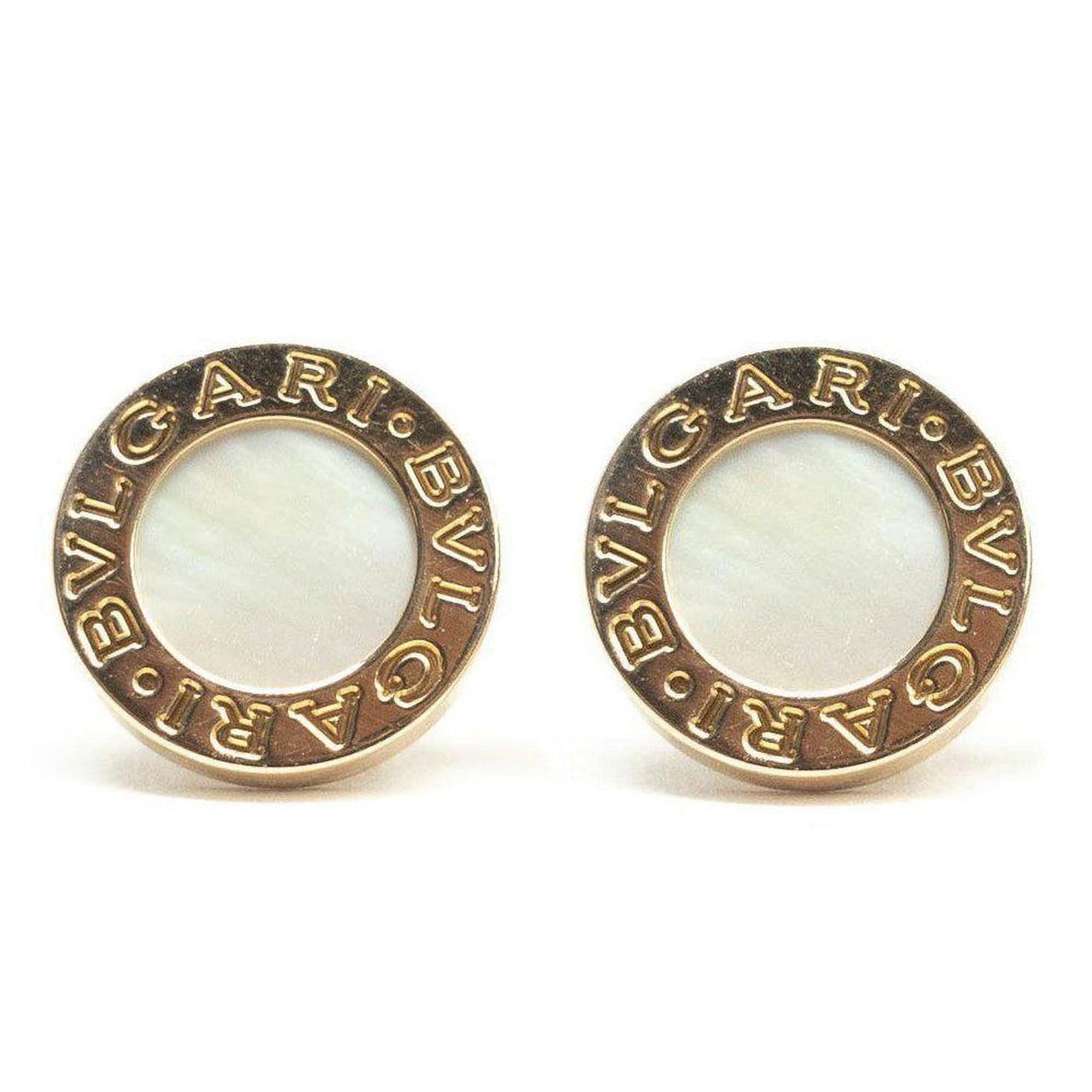 BVLGARI BVLGARI Mother of Pearl Stud Earrings