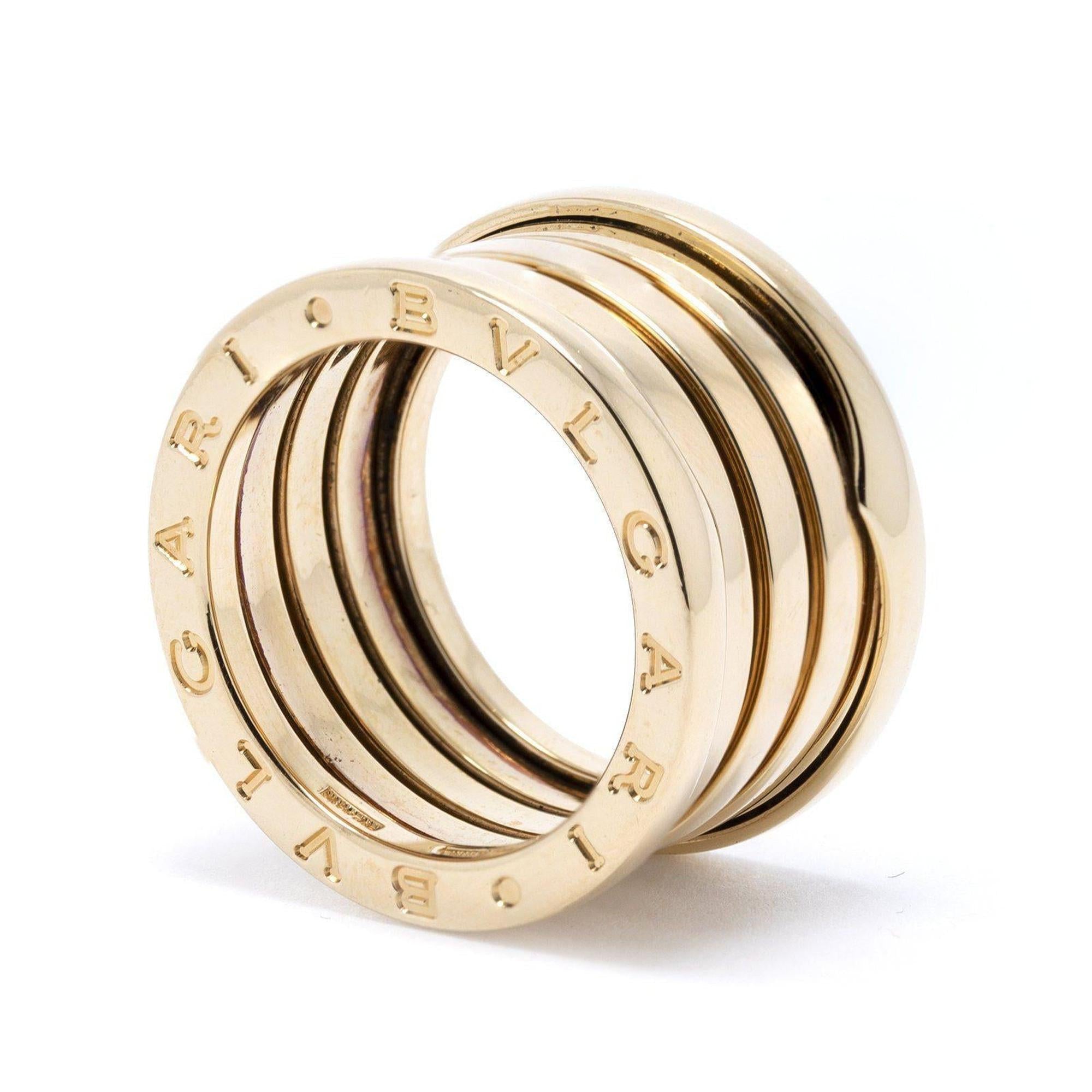 BVLGARI B.Zero1 XXth Anniversary Five-Band Ring