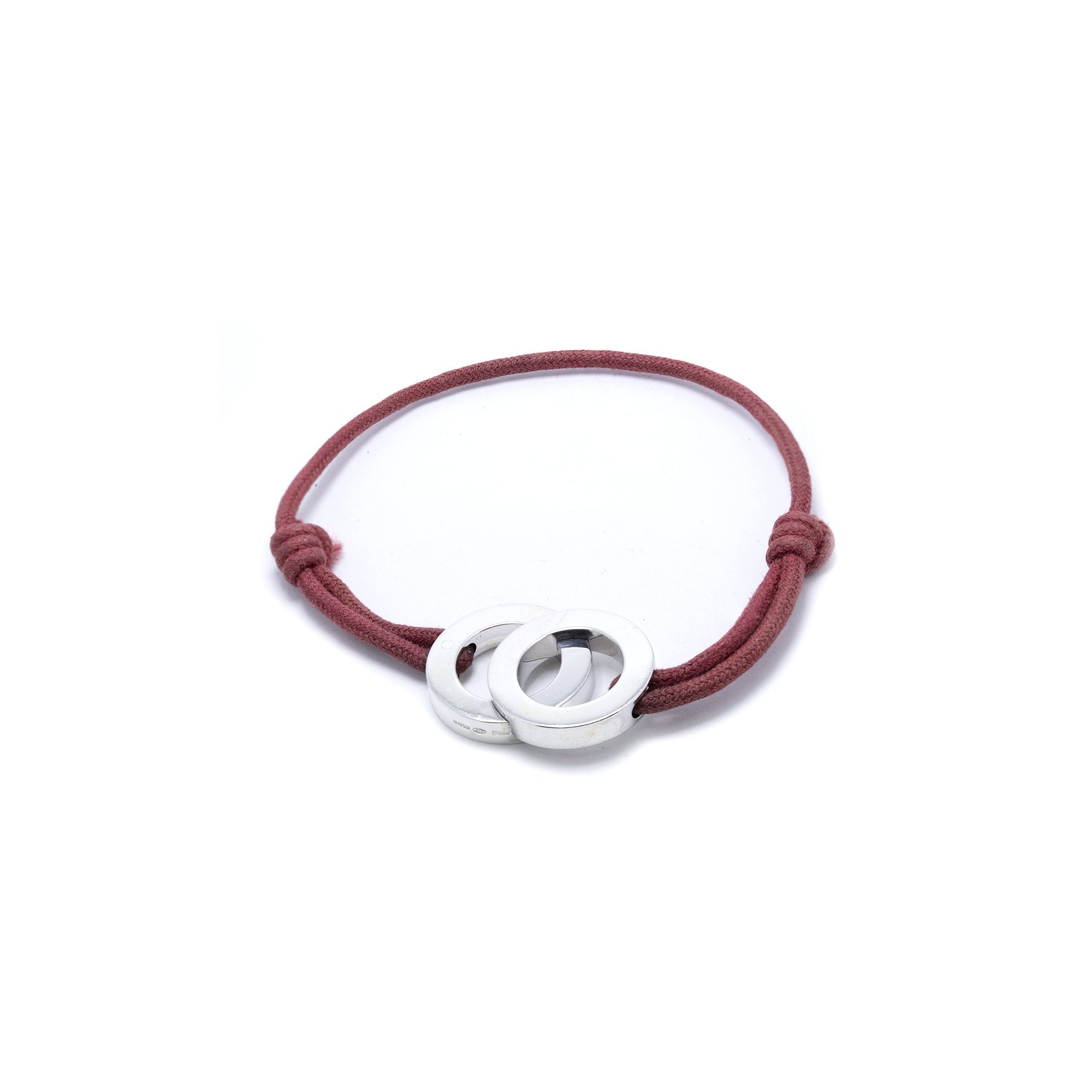 BVLGARI Fortuna Interlocking Circles Charm Bracelet