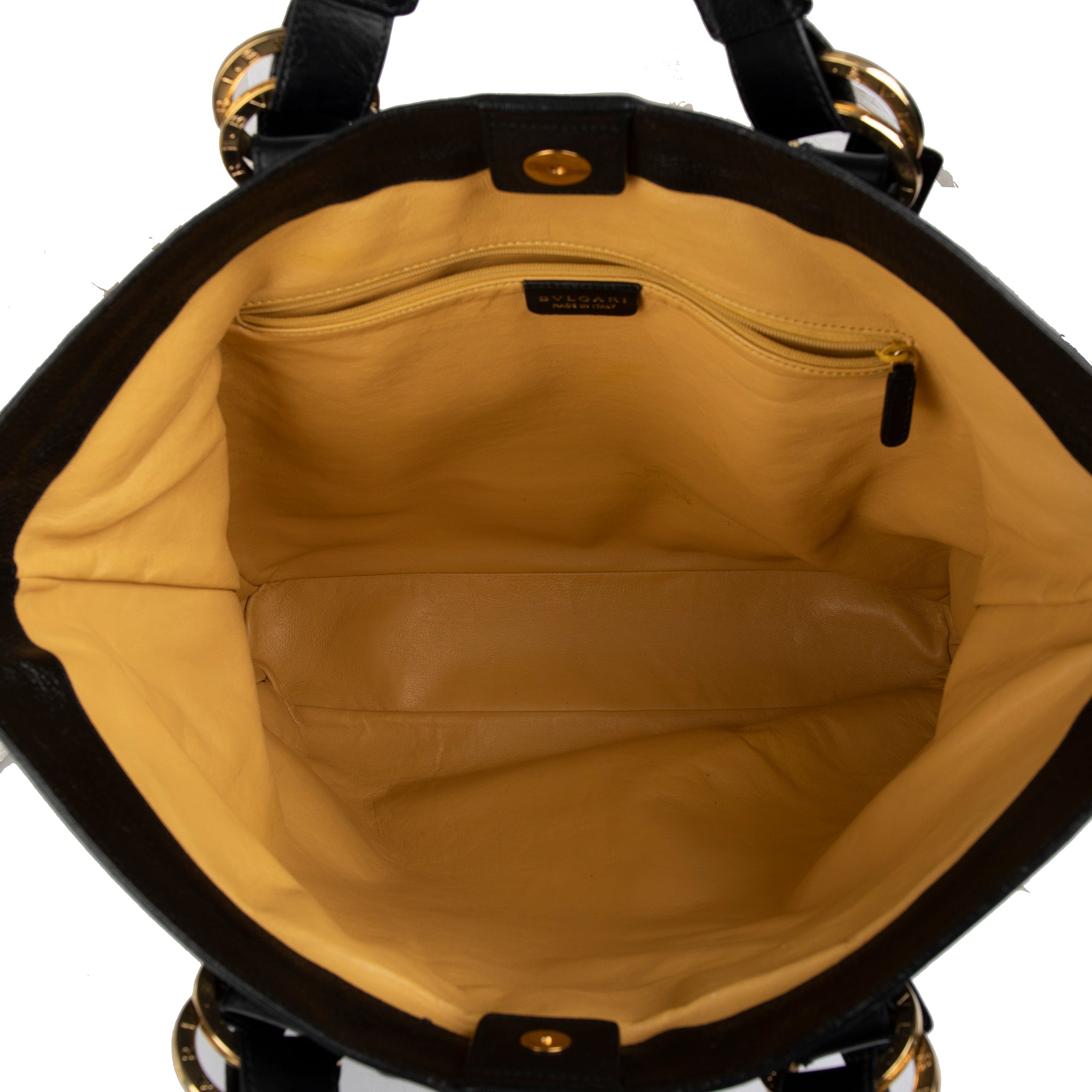 BVLGARI Large Leather Tote