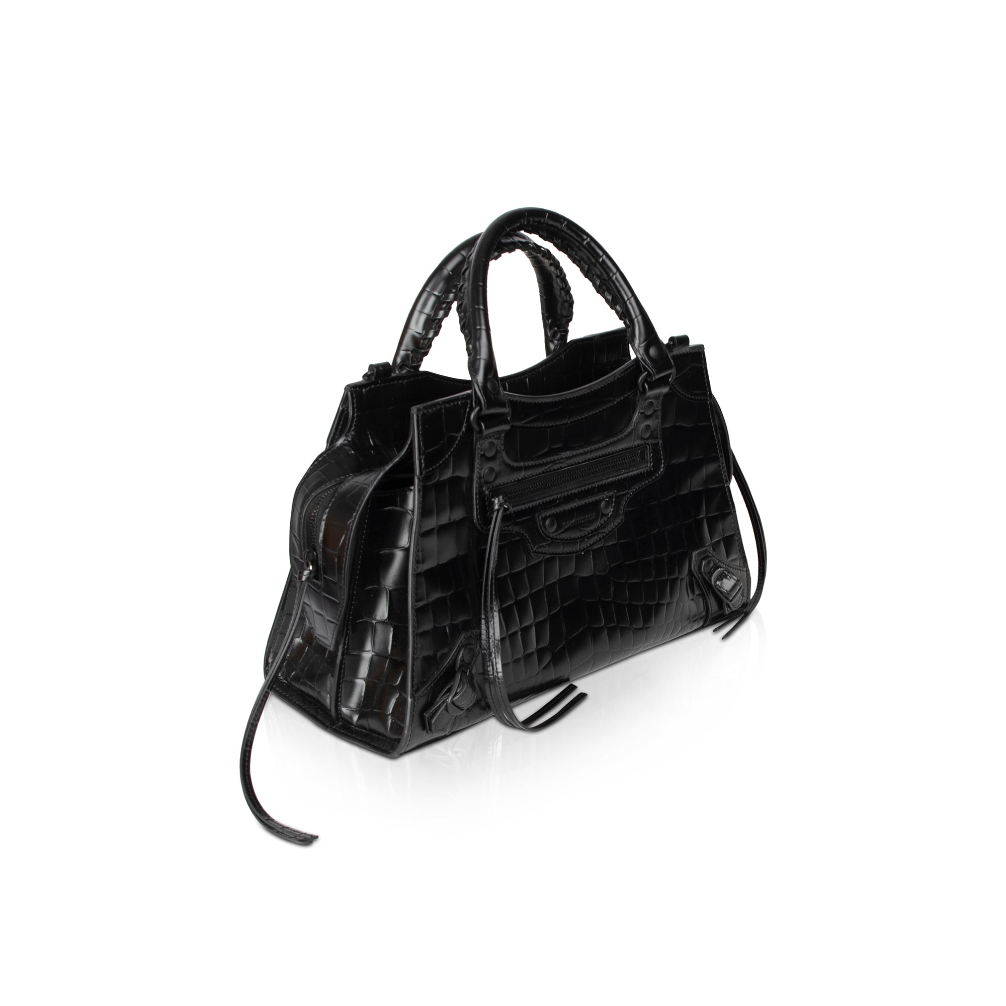 Balenciaga 2021 Small Neo Classic Top Handle Bag w/ Strap