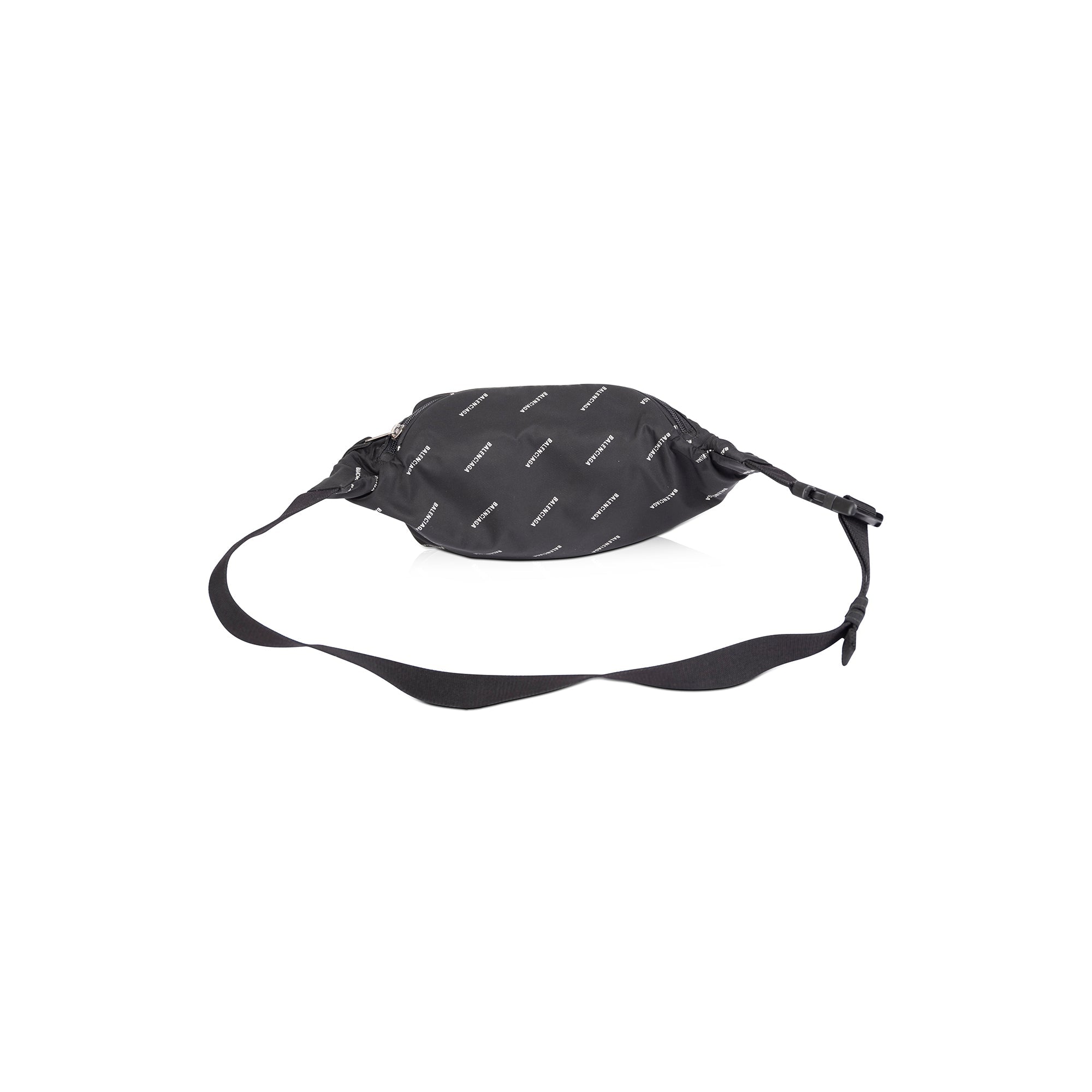 Balenciaga Allover Logo Explorer Belt Bag – OLIVER'S