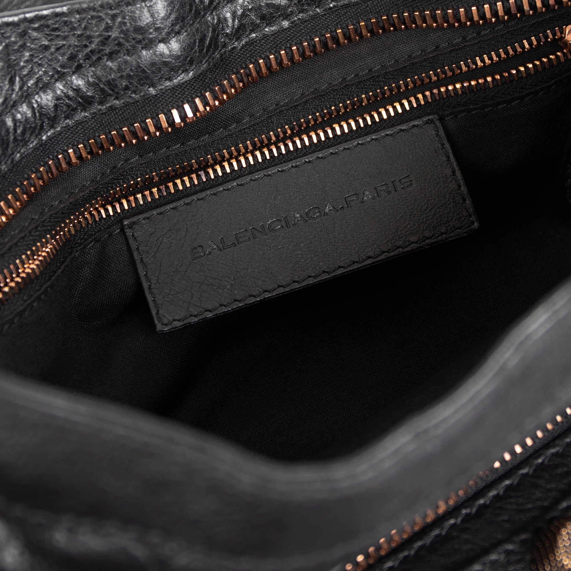 Balenciaga Black Motocross Giant 21 City Bag