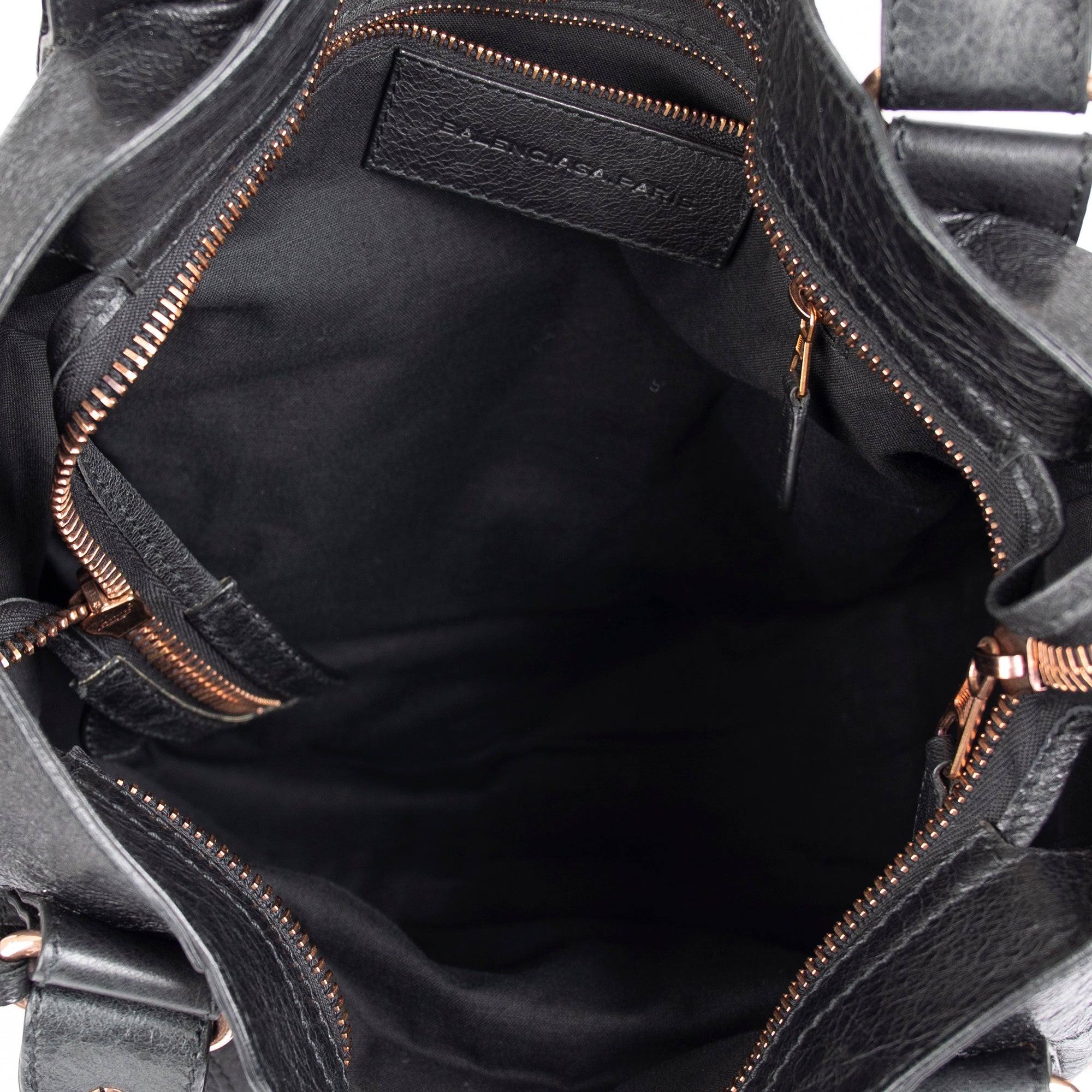 Balenciaga Black Motocross Giant 21 City Bag