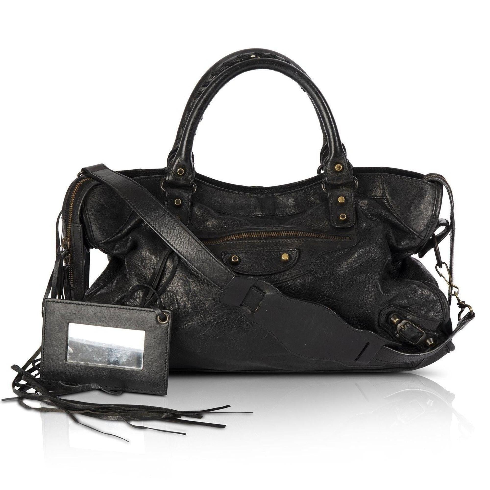 Balenciaga Classic Motocross City Bag – OLIVER'S