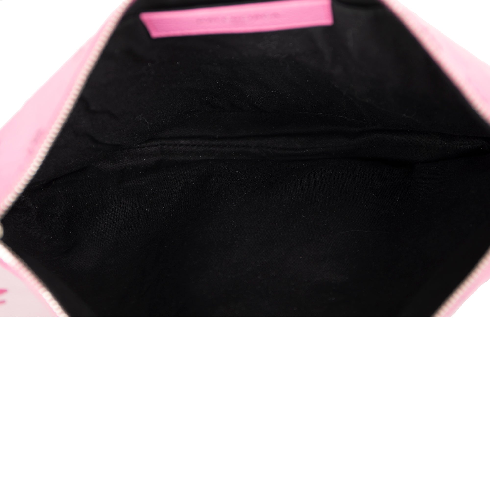 Balenciaga Logo Leather Bazar Pouch