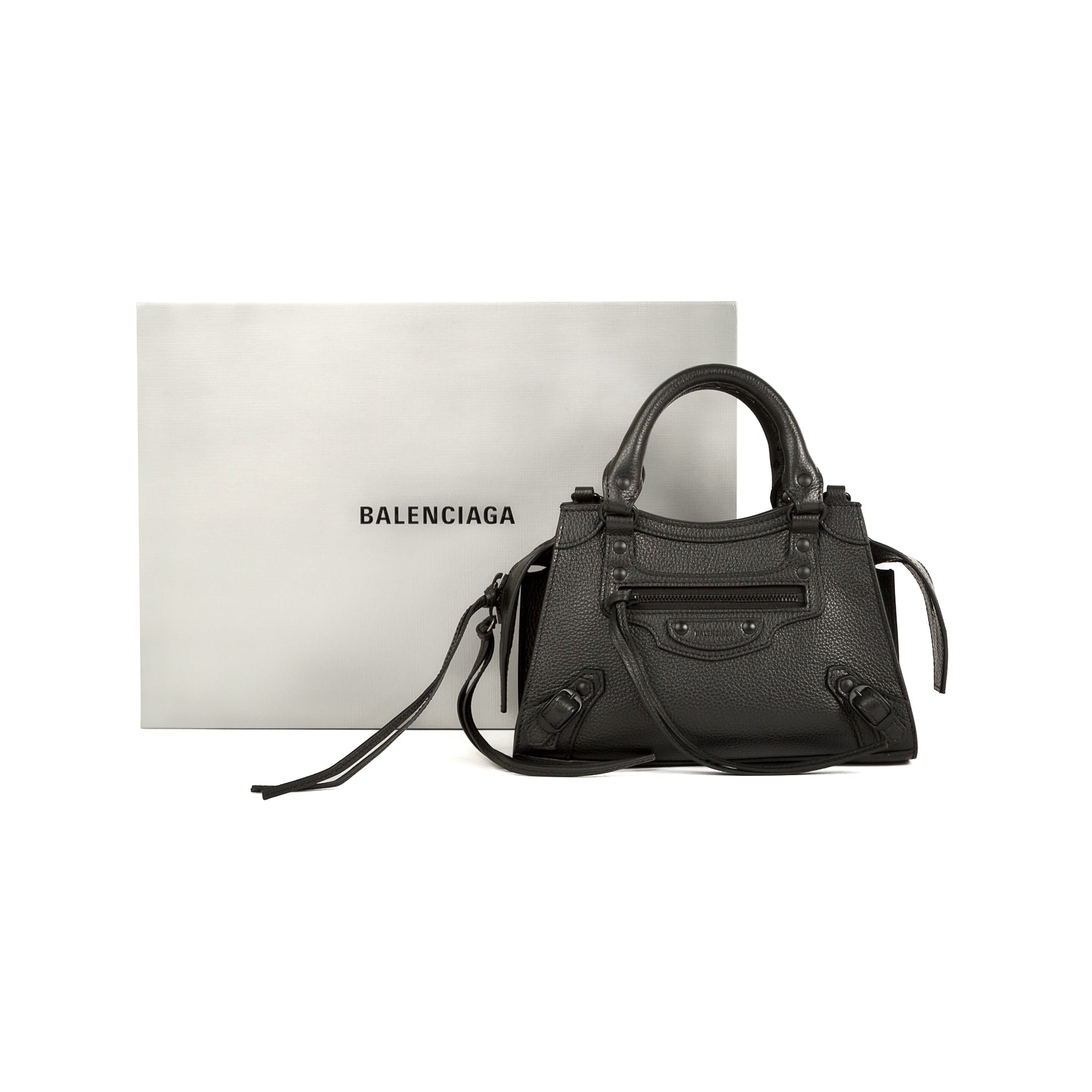 Balenciaga Mini Neo Classic Top Handle Bag w/ Box