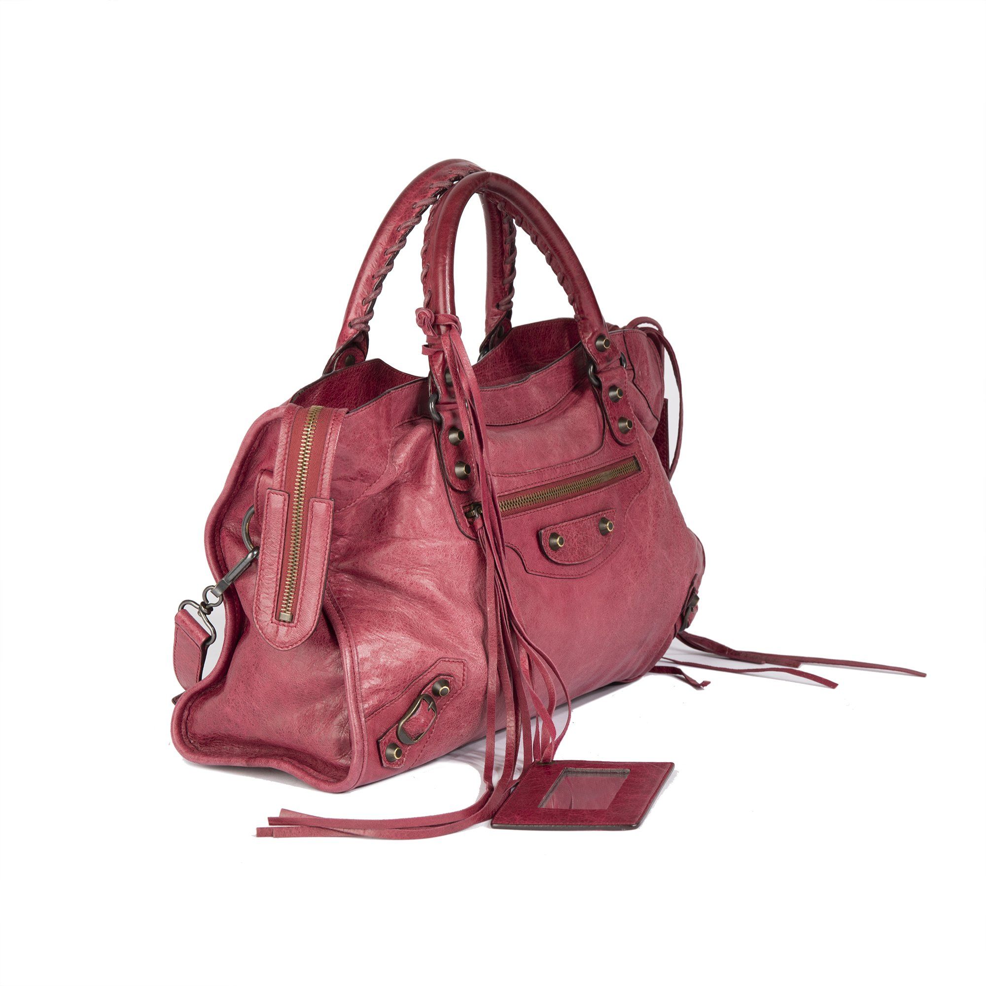 Balenciaga Motocross Classic City Bag