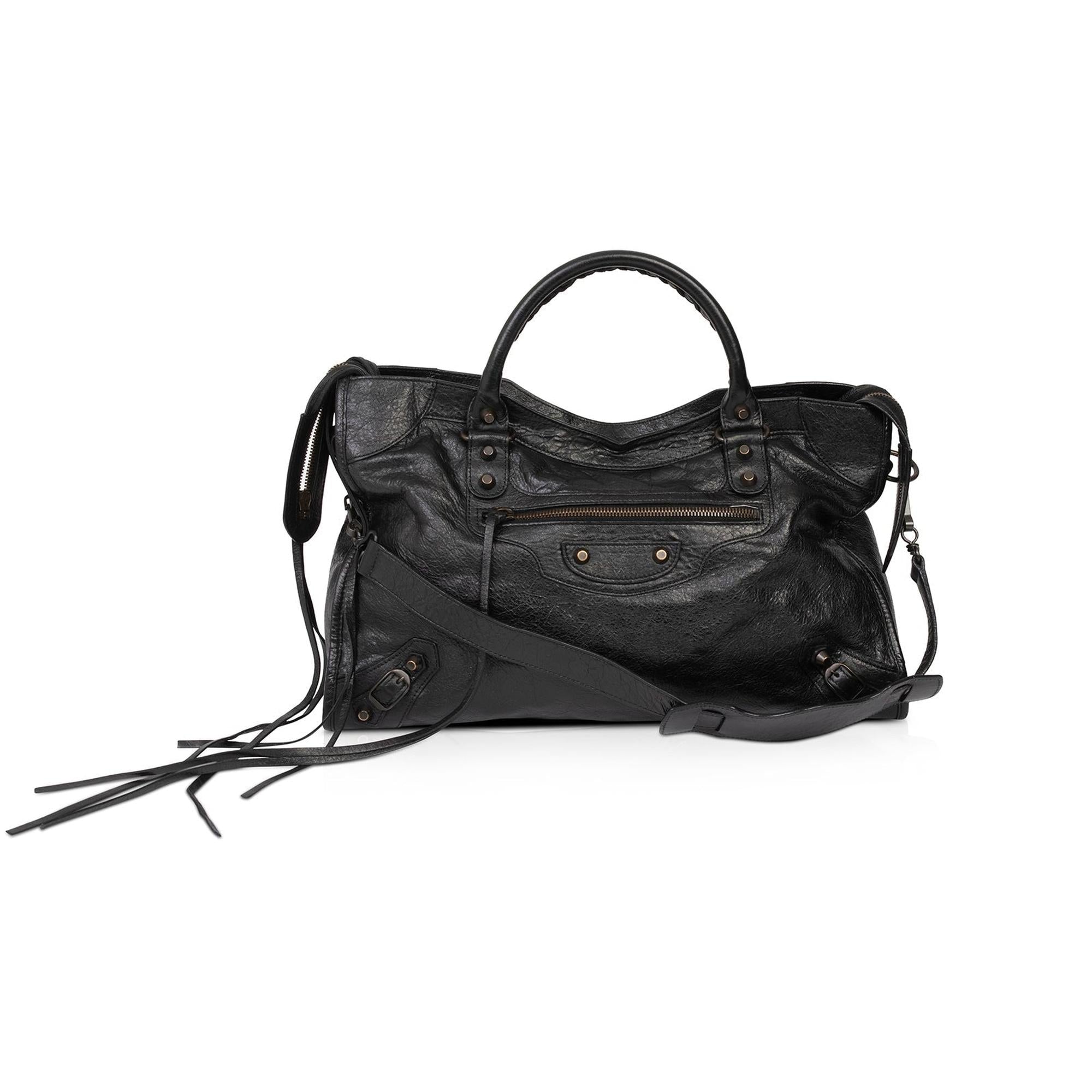 Balenciaga Motocross Classic City Bag – OLIVER'S