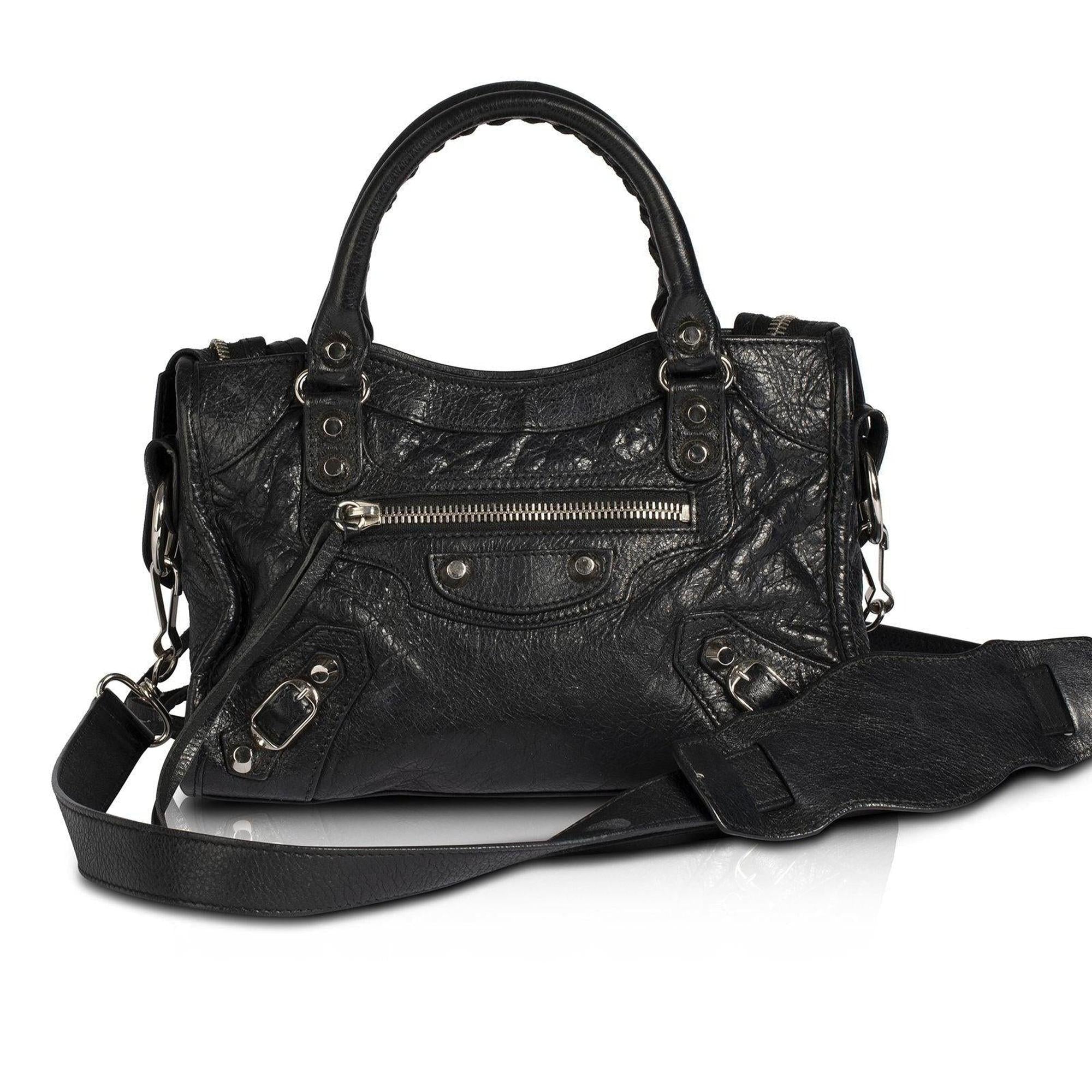 Balenciaga Motocross Classic Mini City Bag