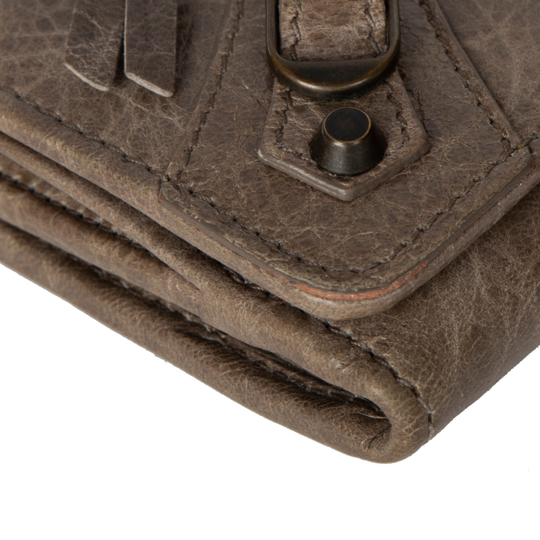 Balenciaga Motocross Classic Money Continental Wallet w/ Box