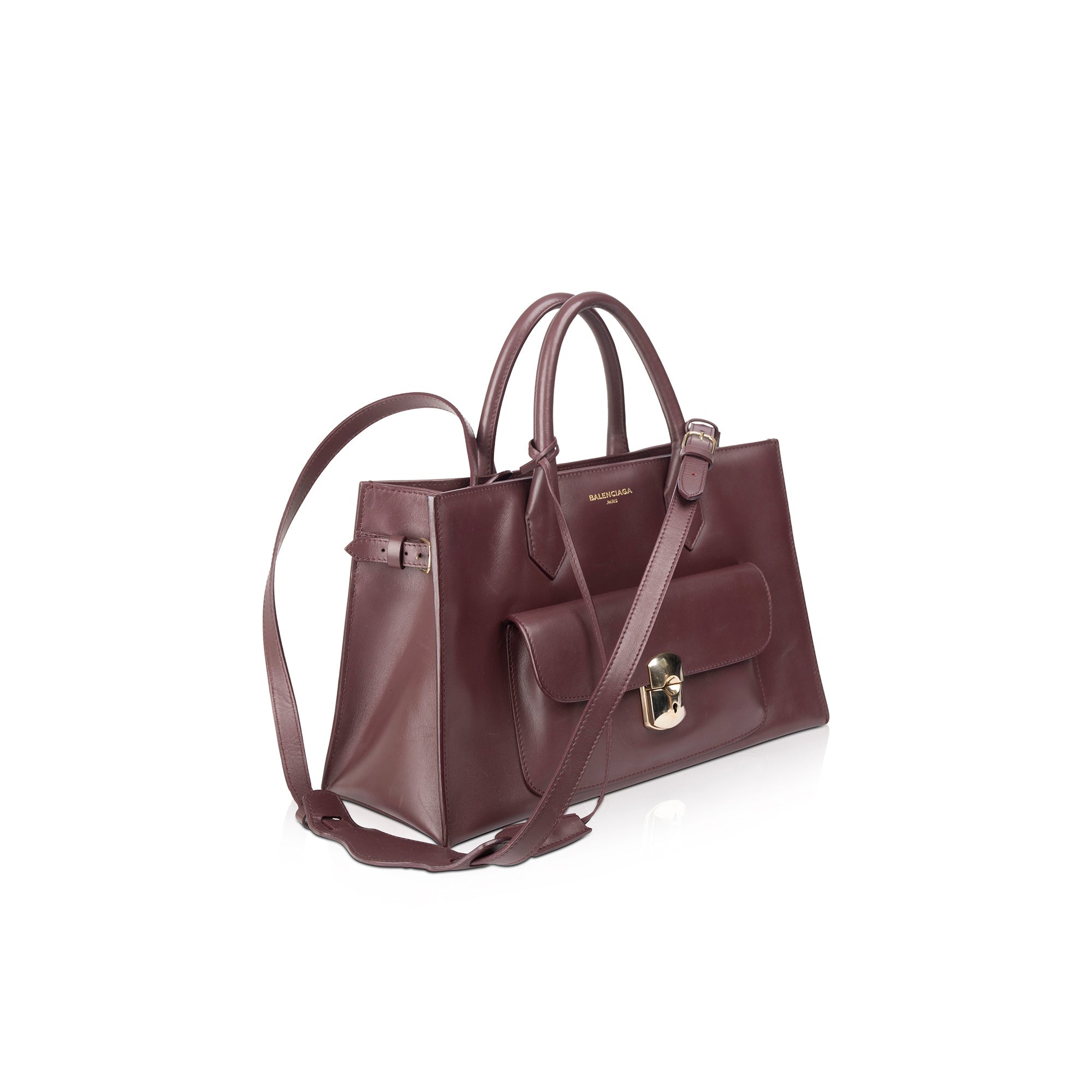 Balenciaga Padlock Work S Tote