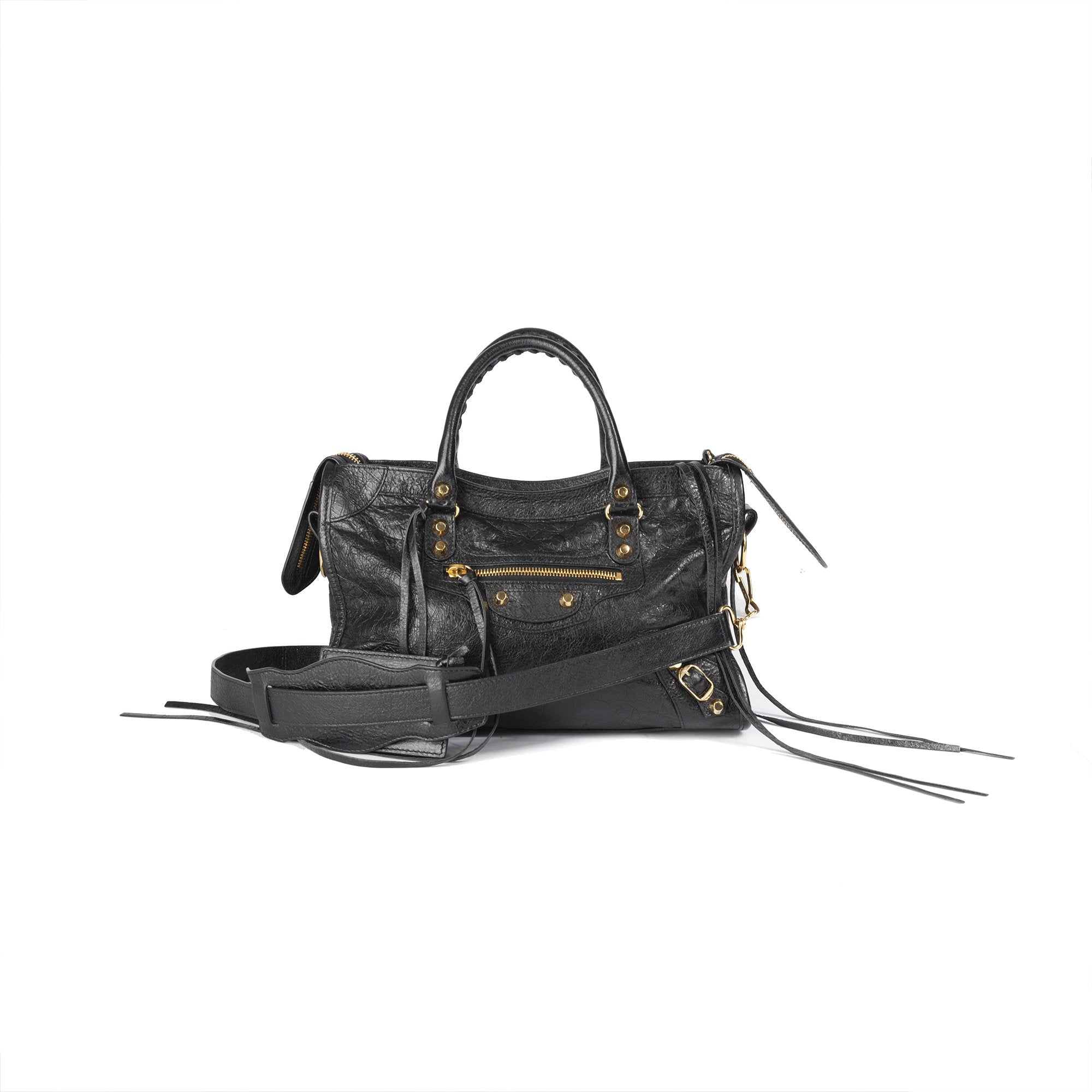 Balenciaga Small Motocross Classic City Bag
