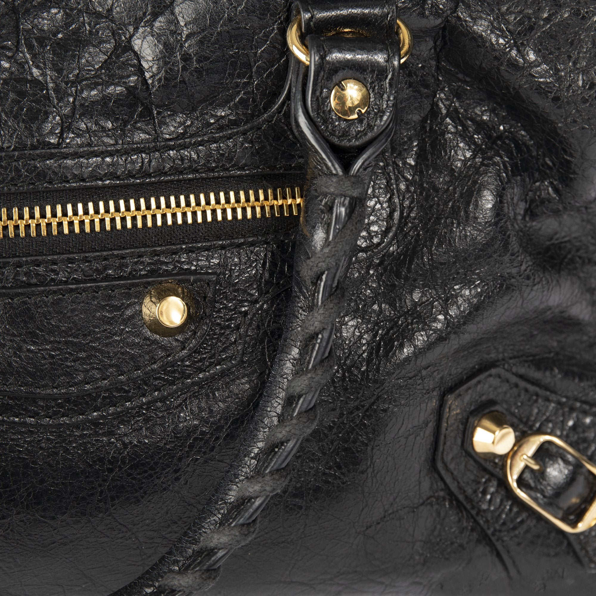 Balenciaga Small Motocross Classic City Bag