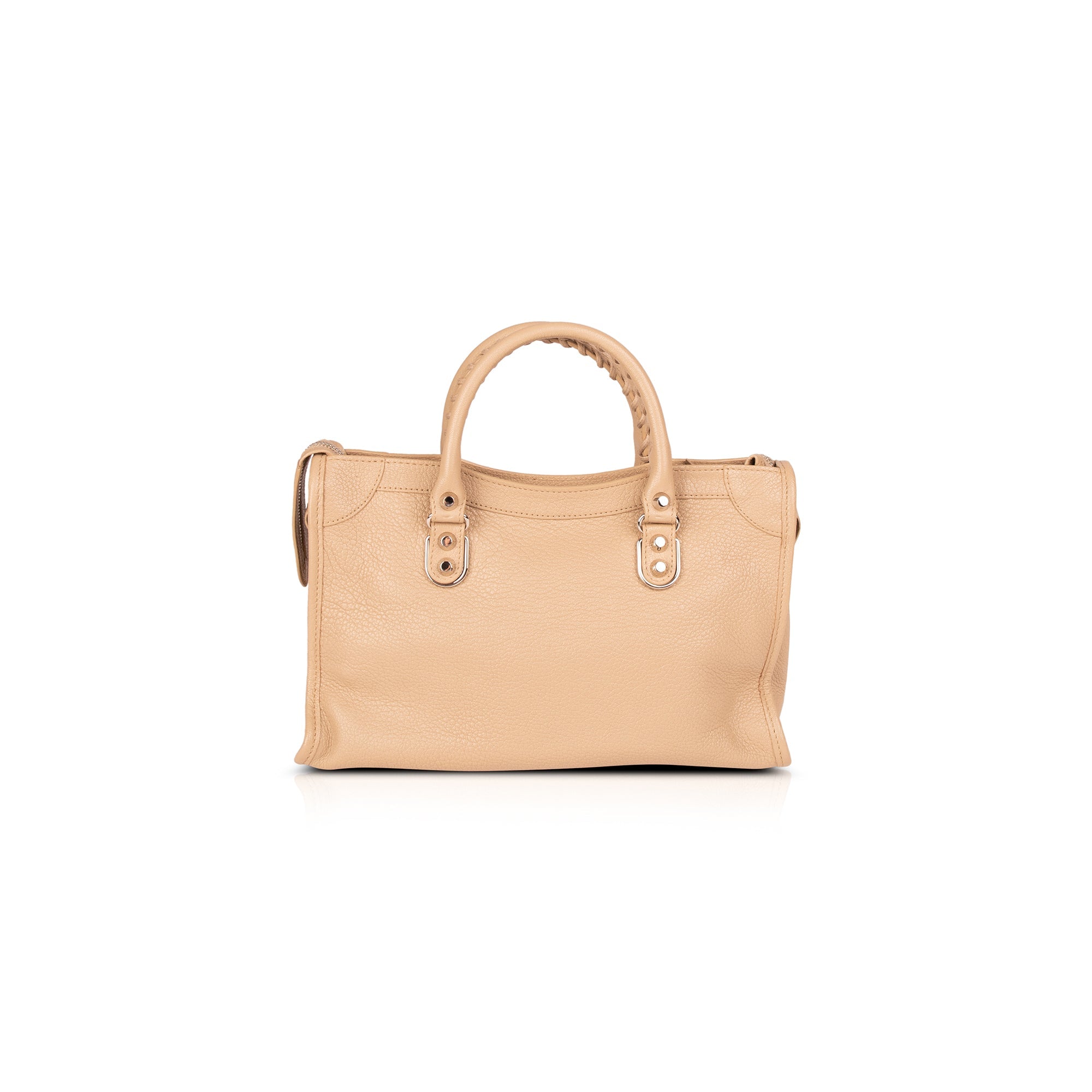 Balenciaga Small Motocross Classic Metallic Edge City Bag