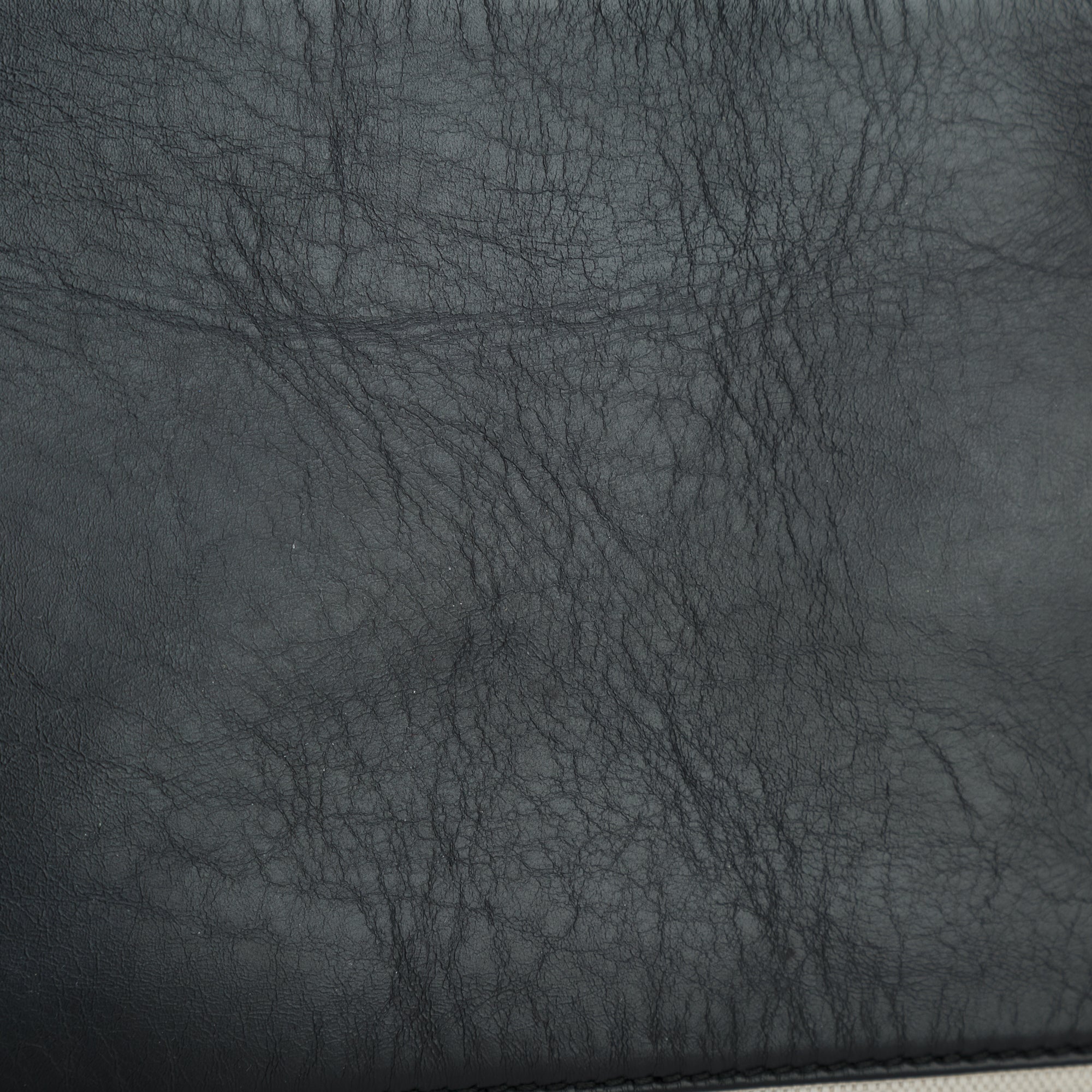 Balenciaga Small Navy Cabas Tote w/ Pouch