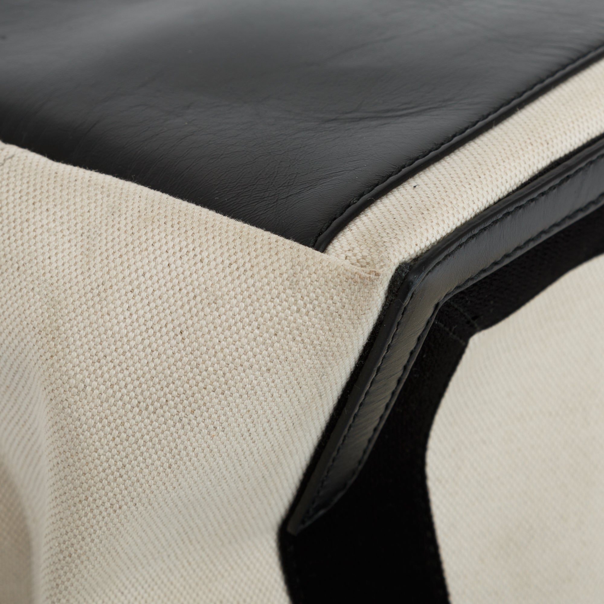 Balenciaga Small Navy Cabas Tote w/ Pouch