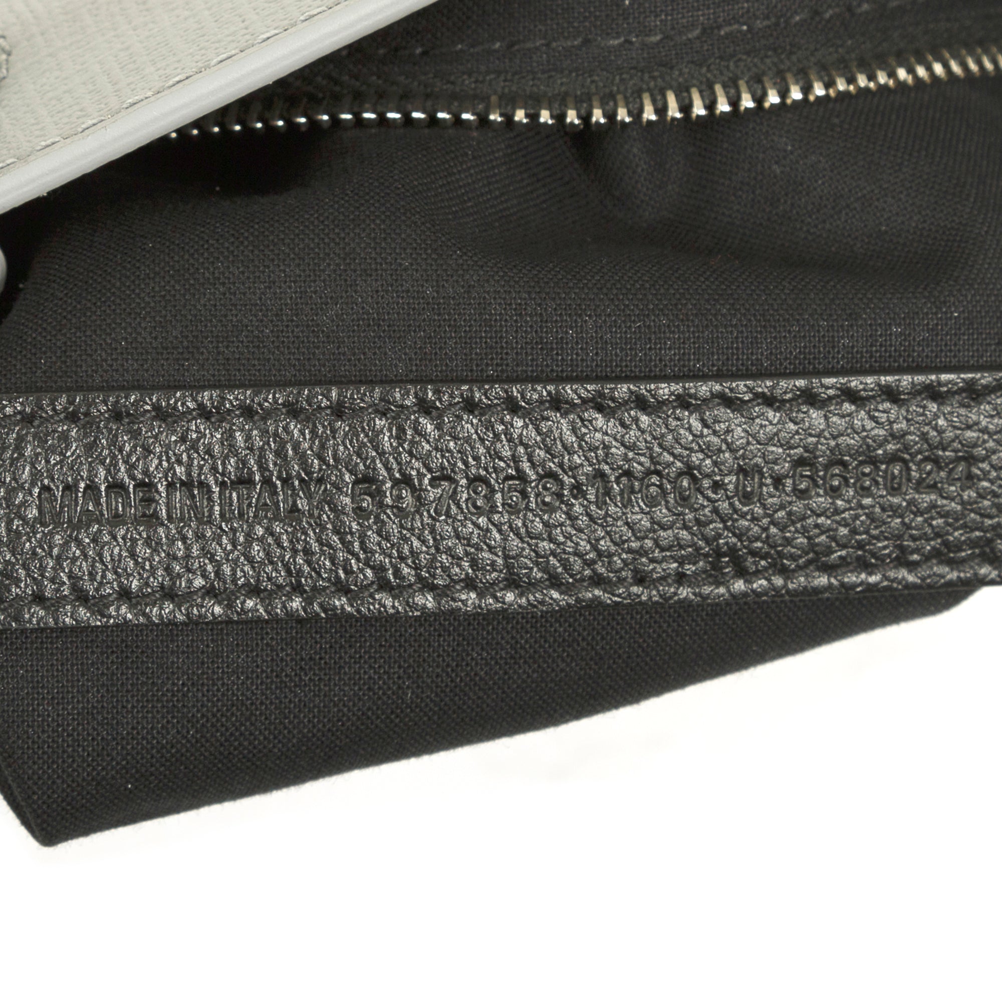 Balenciaga XXS Logo Leather Shopping Tote