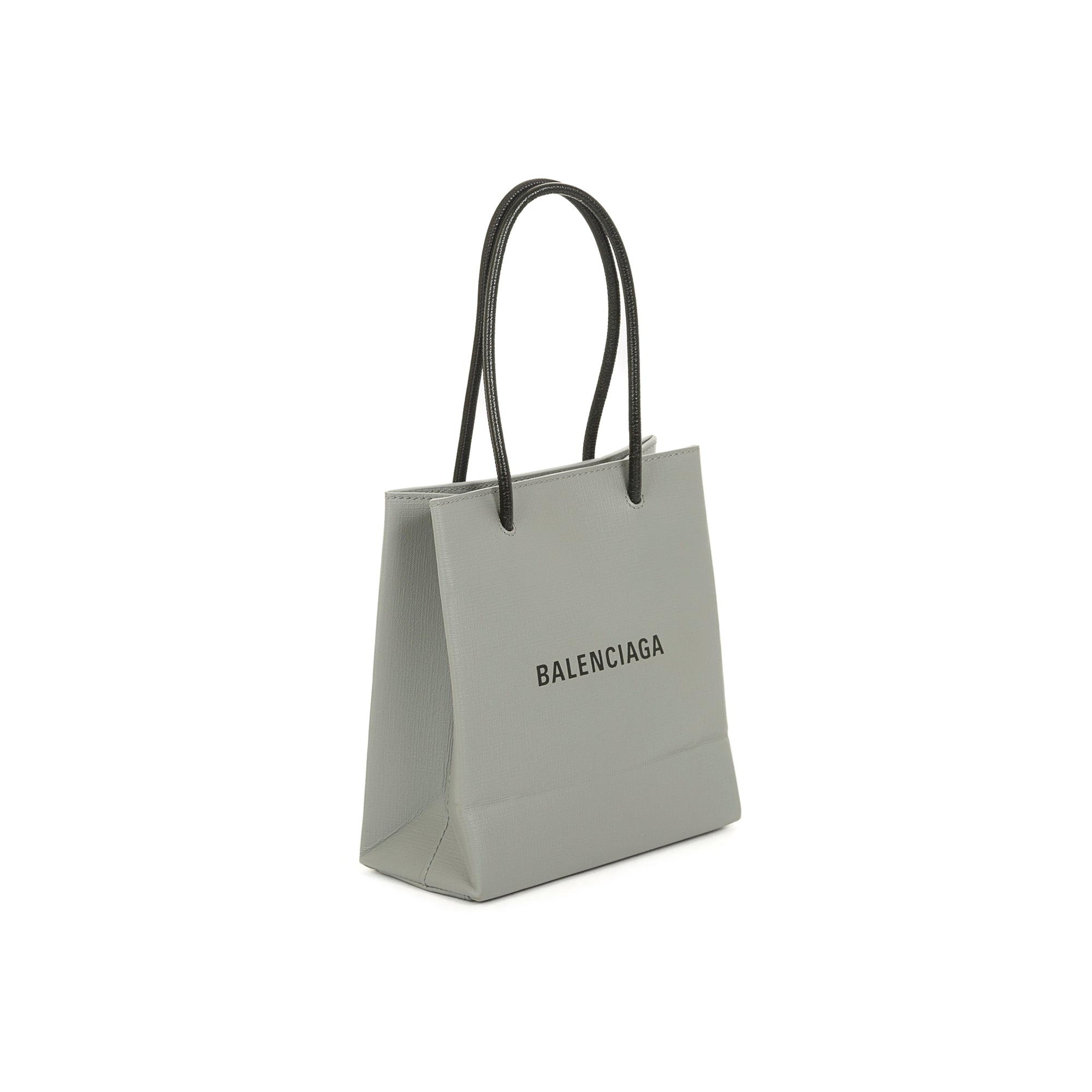 Balenciaga XXS Logo Leather Shopping Tote