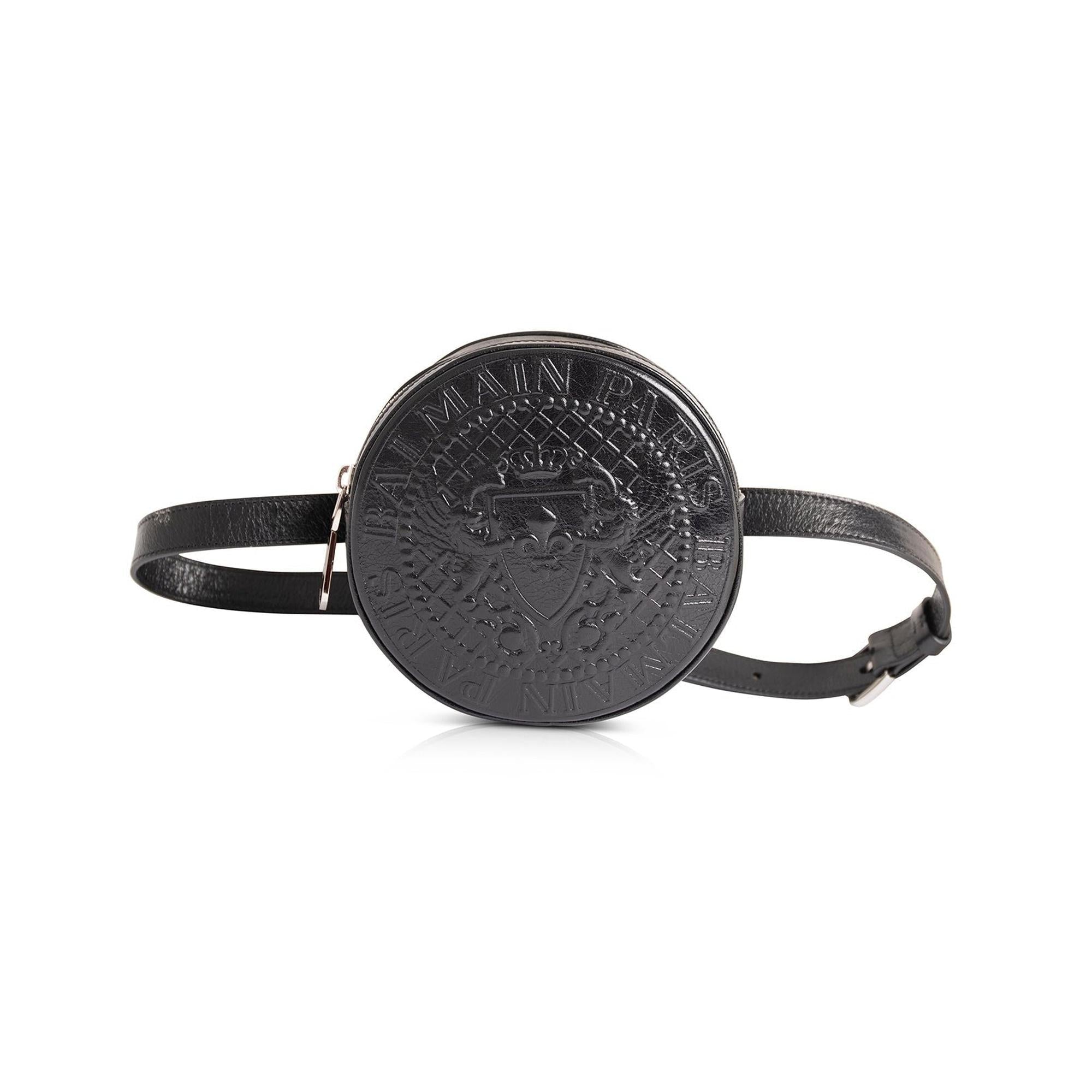 Balmain Leather Belt Bag