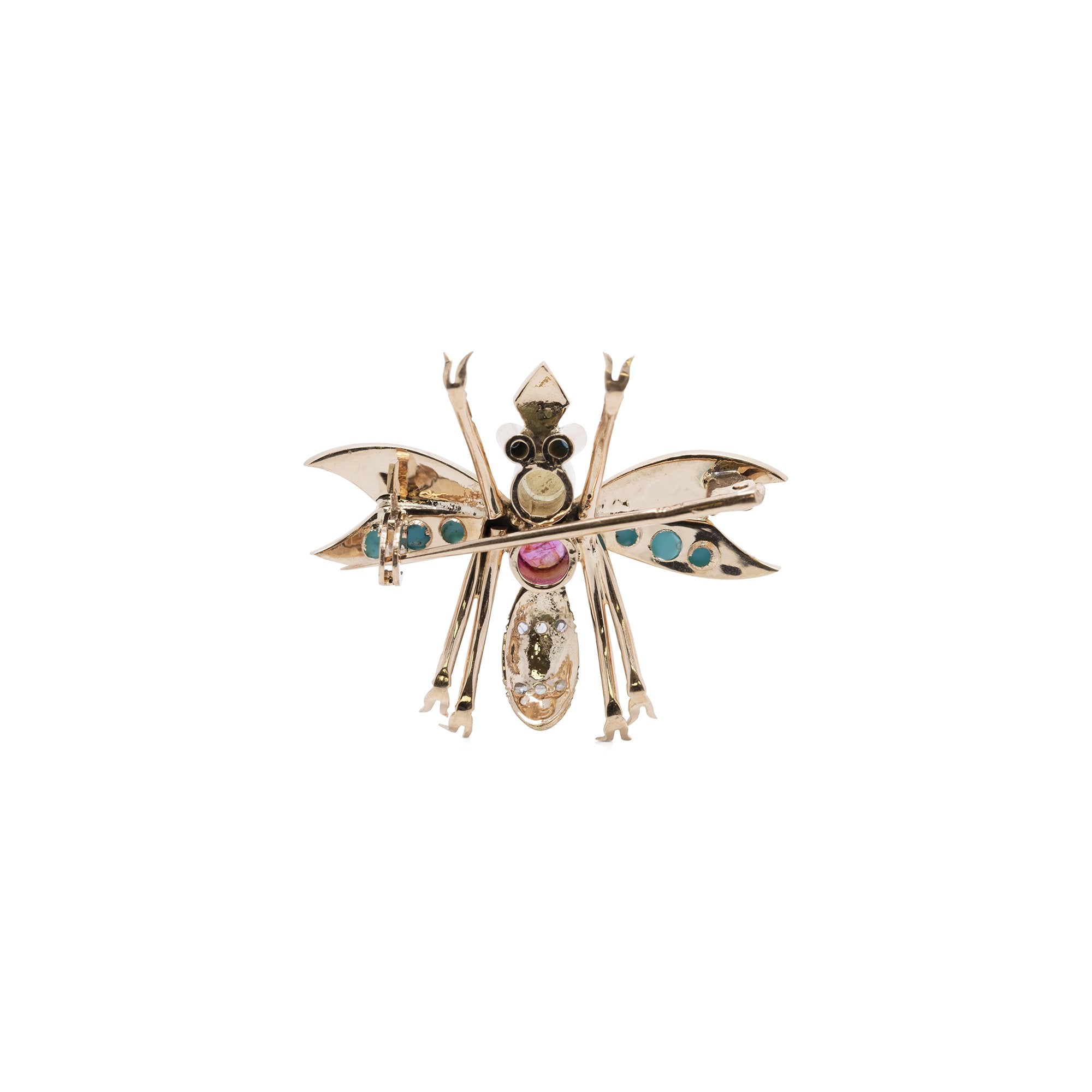 Bee Motif Brooch