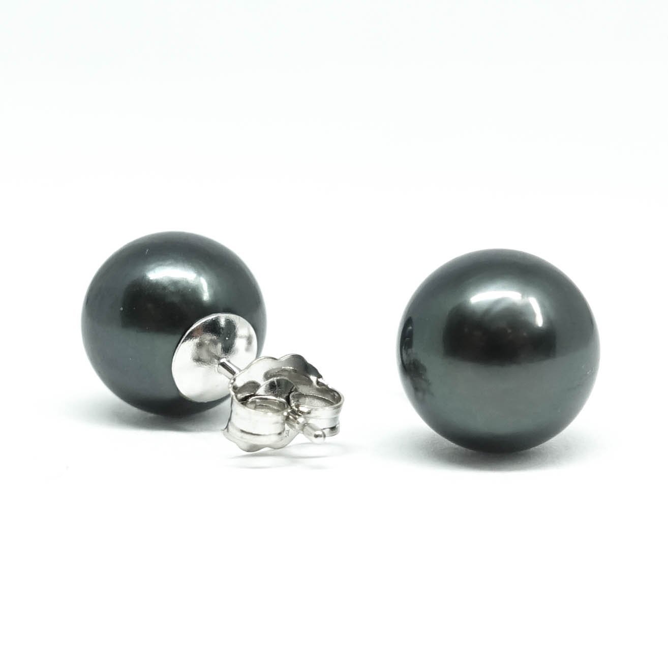 Birks Tahitian Pearl Stud Earrings